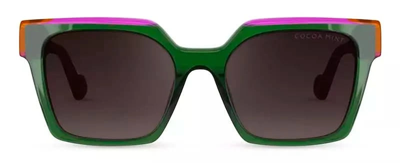 Front view of Cocoa Mint CMS2168 C1#Green