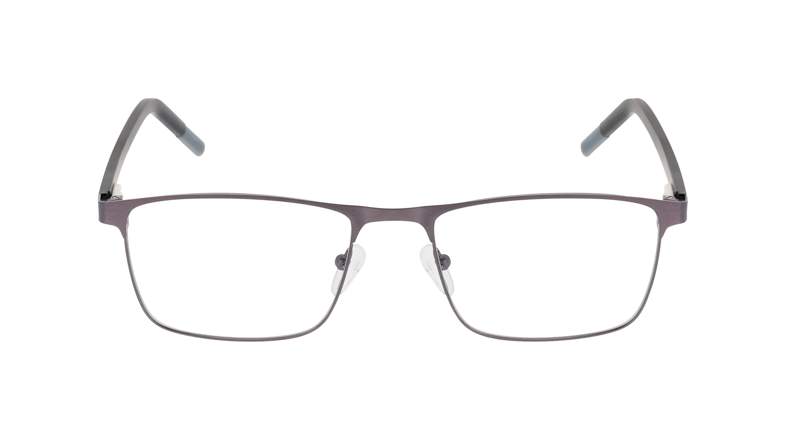 Front view of Duncan and Todd frame DEEMOUNT5217C1brushed-gunmetal#color_brushed gunmetal