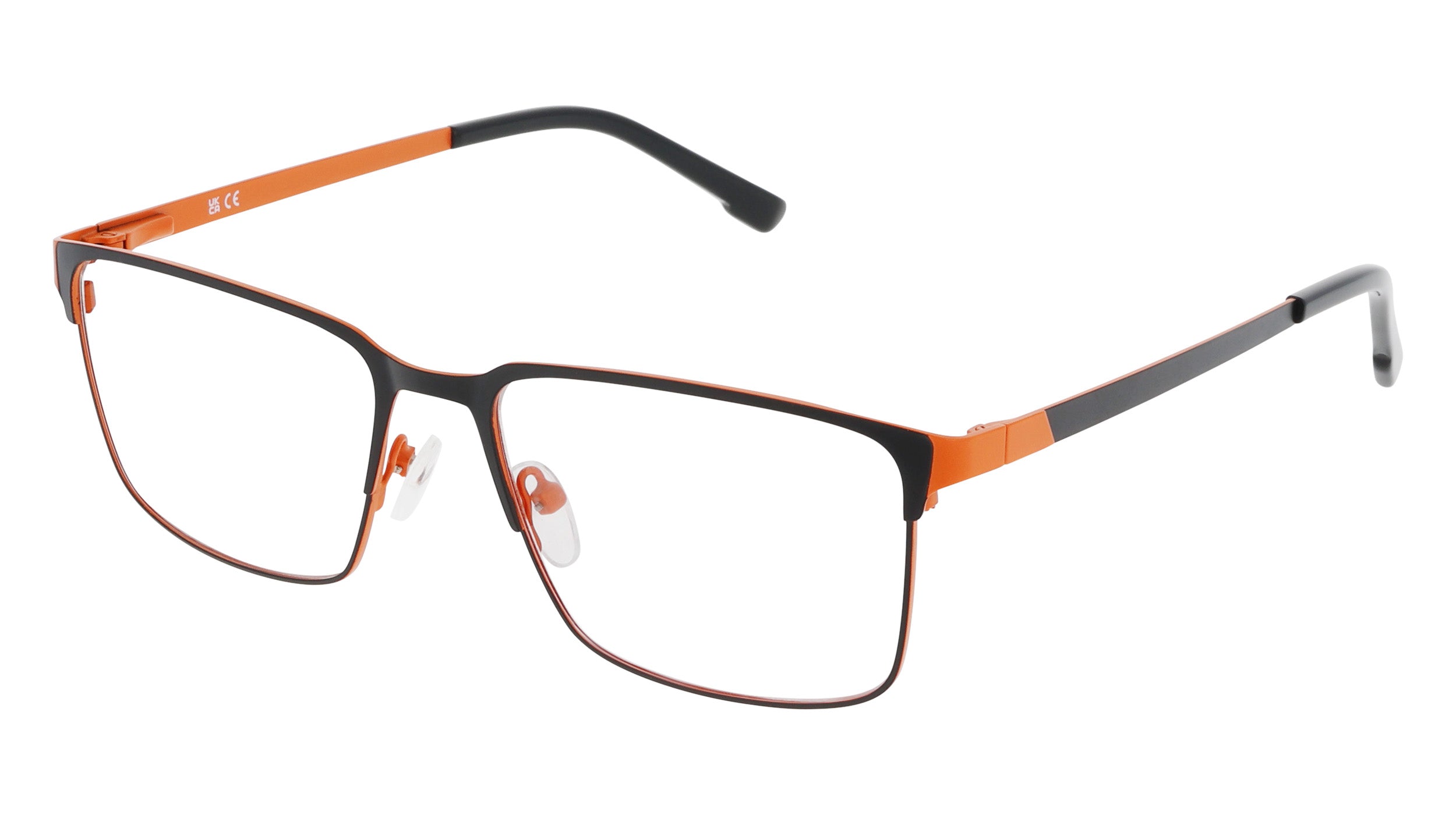 Side view of DT Draper 1#color_black orange