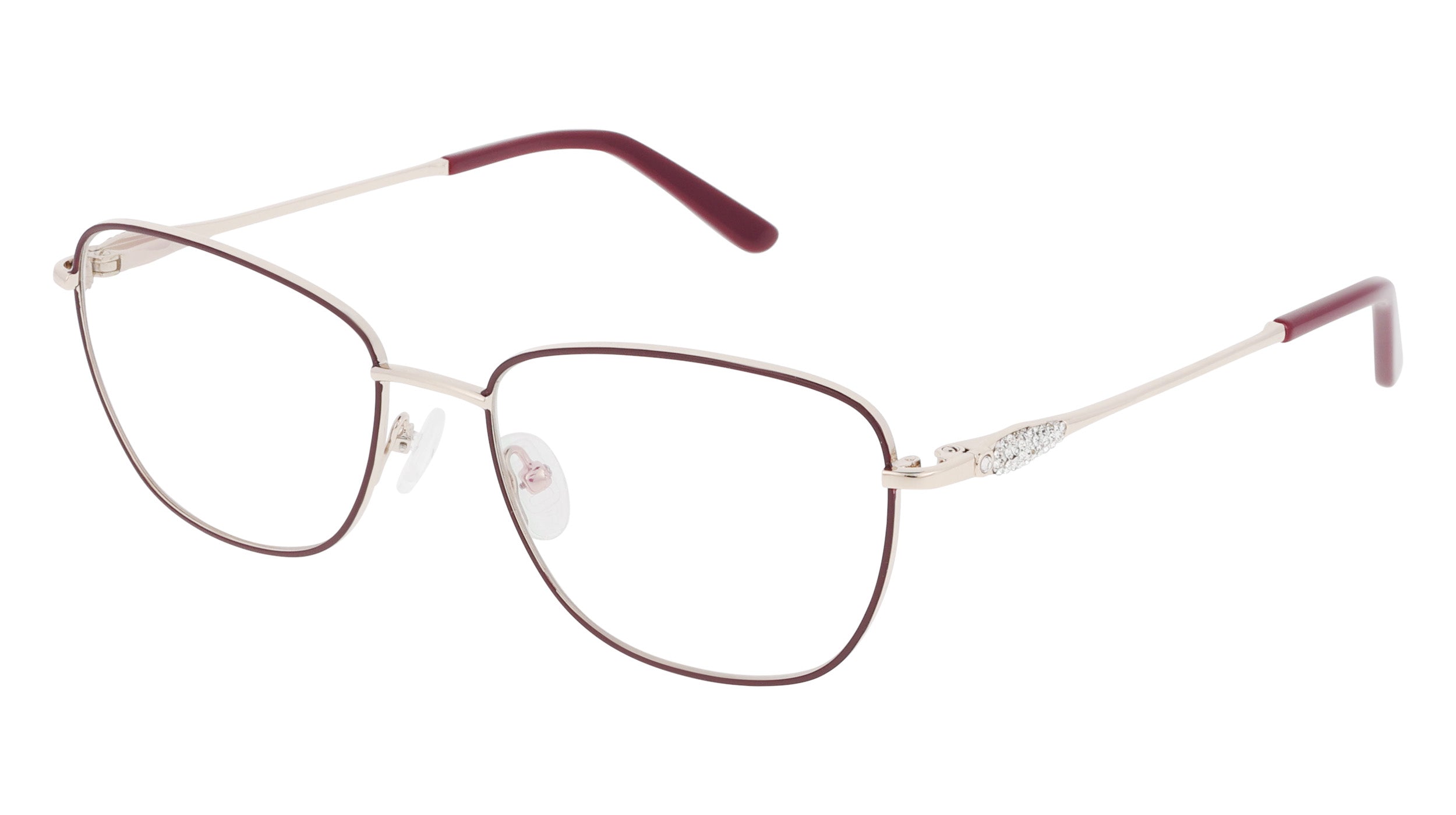 Side view of DT Boa 1#color_burgundy