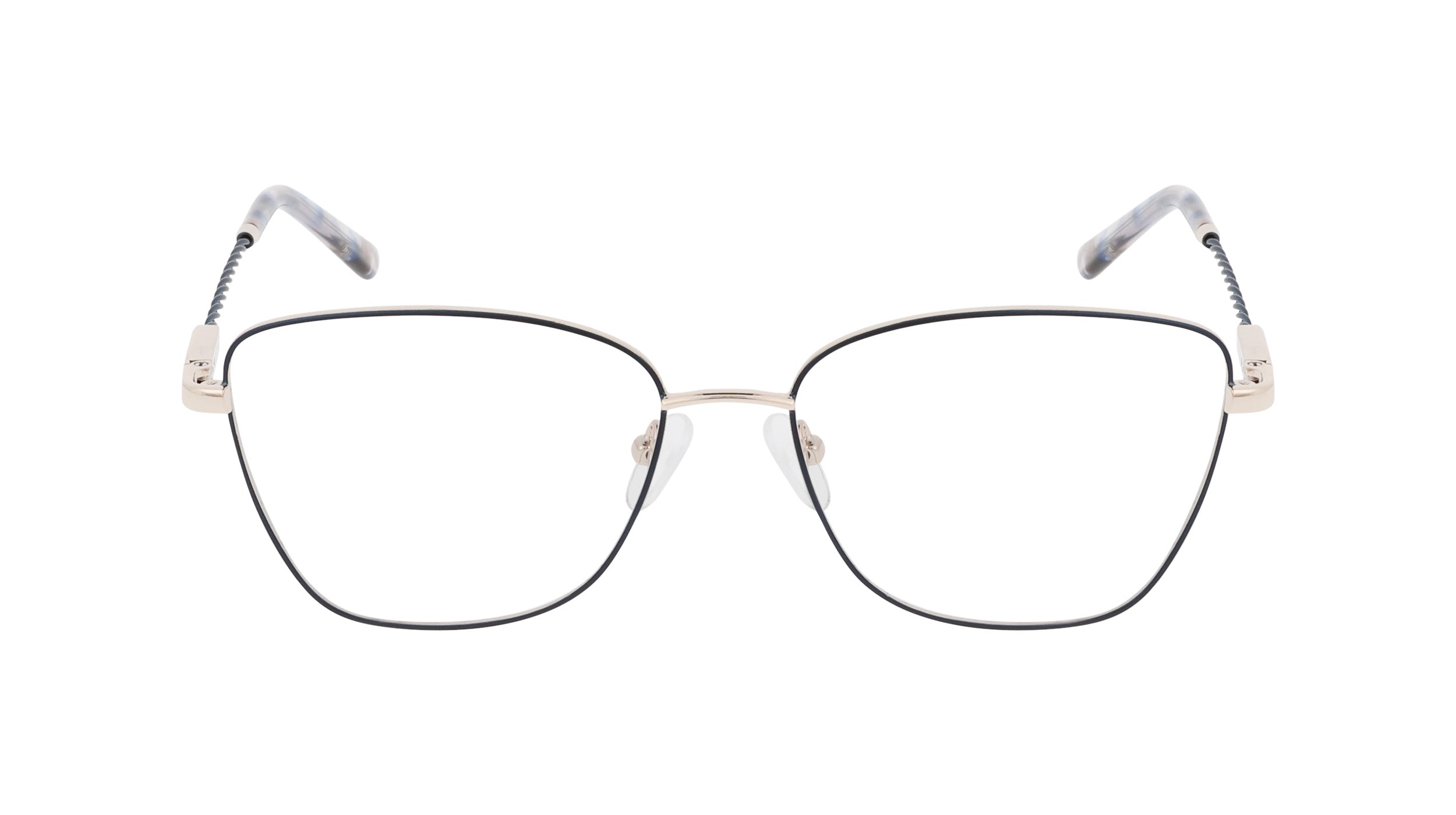 Front view of DT Isobel 1#color_gold blue