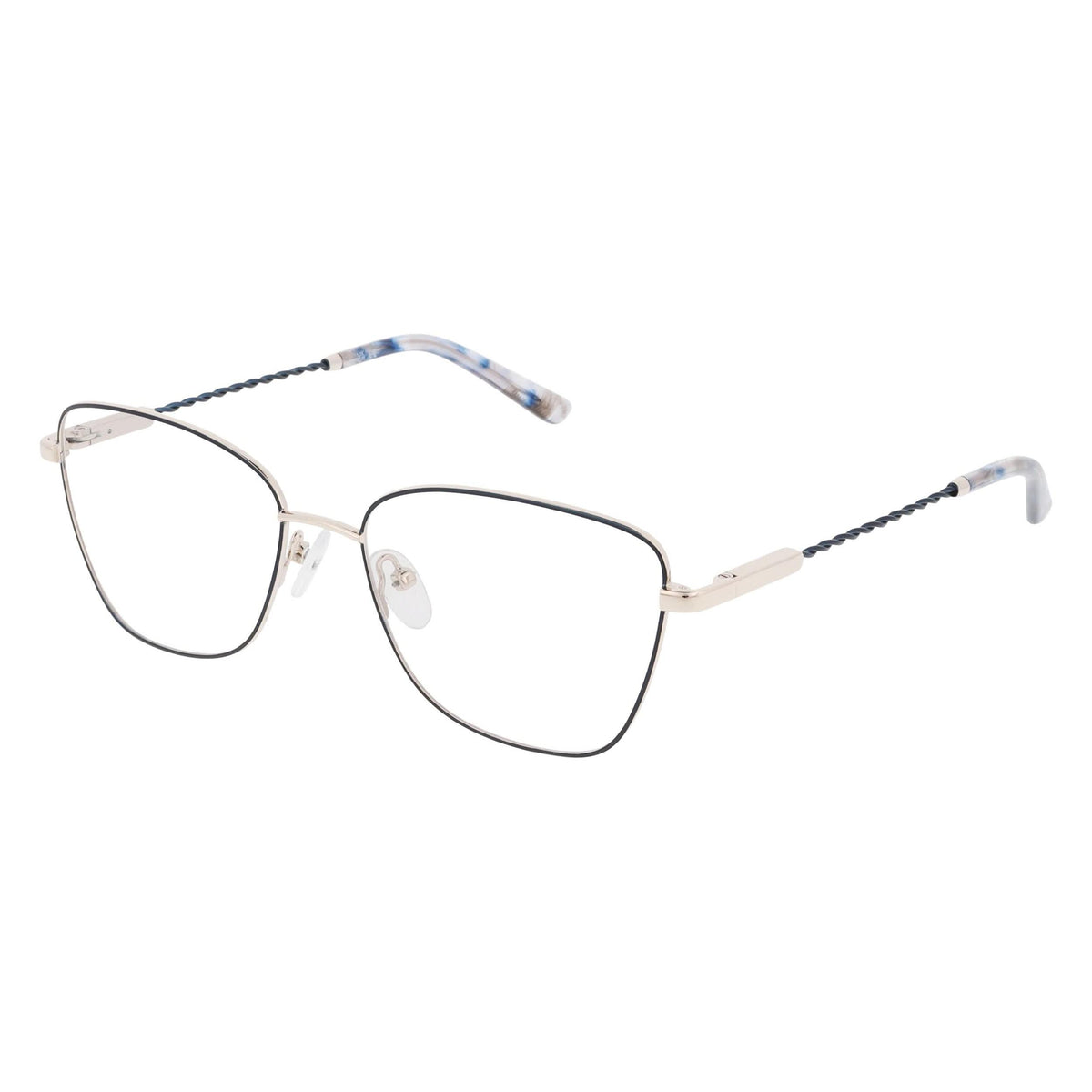 Side view of DT Isobel 1#color_gold blue