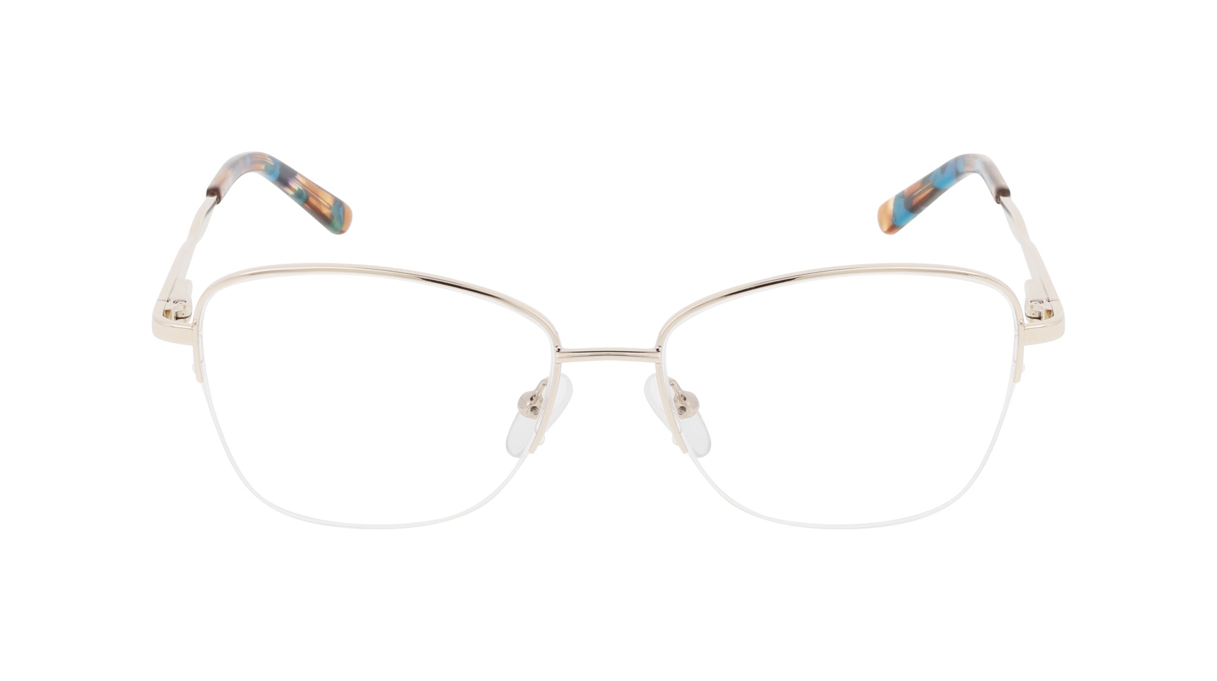 Front view of DT Liv 1#color_gold teal