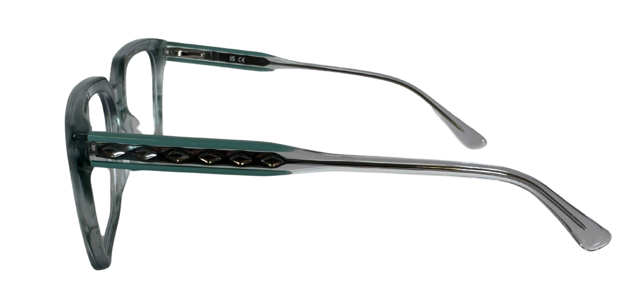Front view of ELLISON #color_Transparent Green