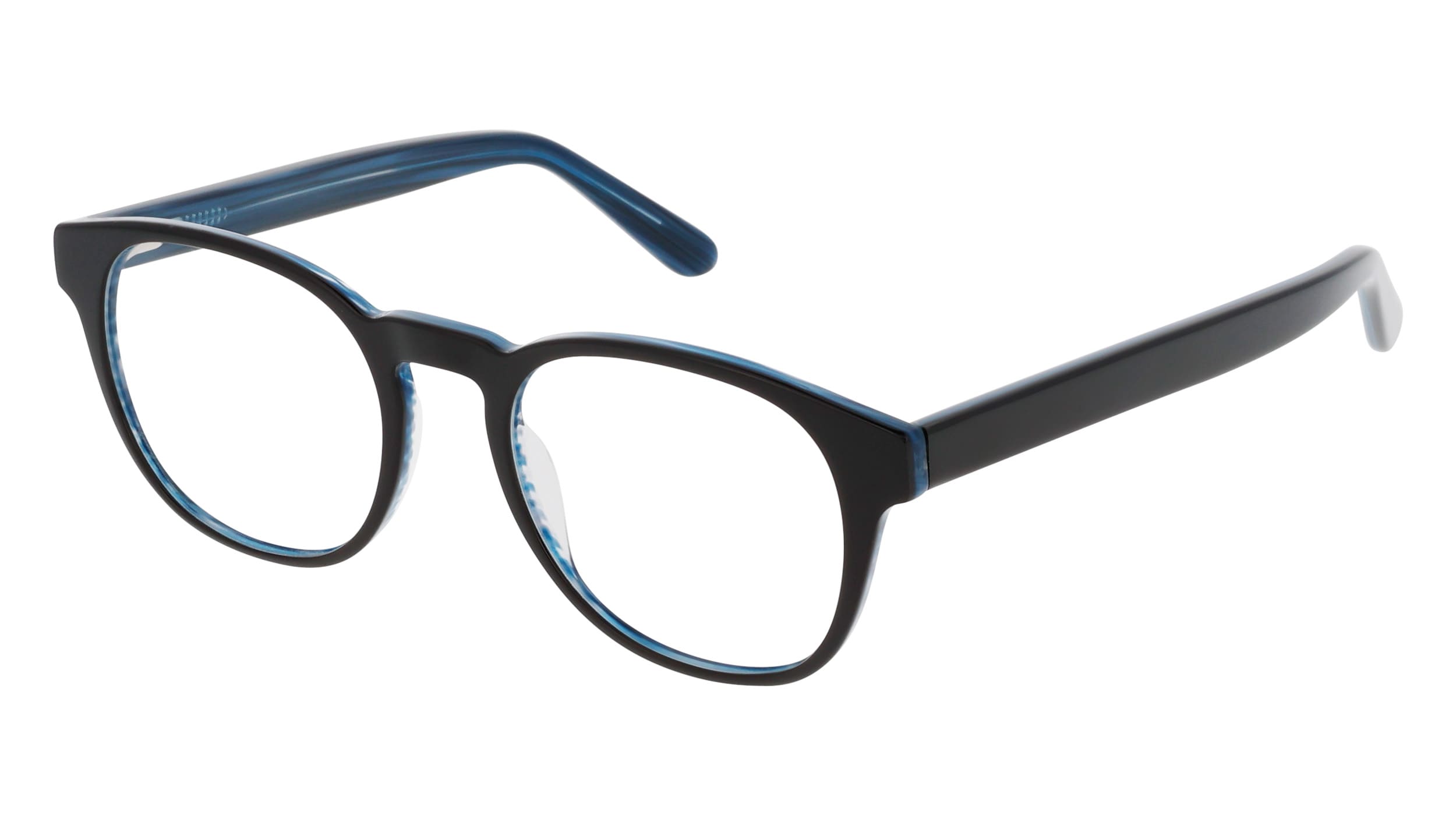 Angled view of Duncan and Todd frame FINDON4919C1-black#color_black
