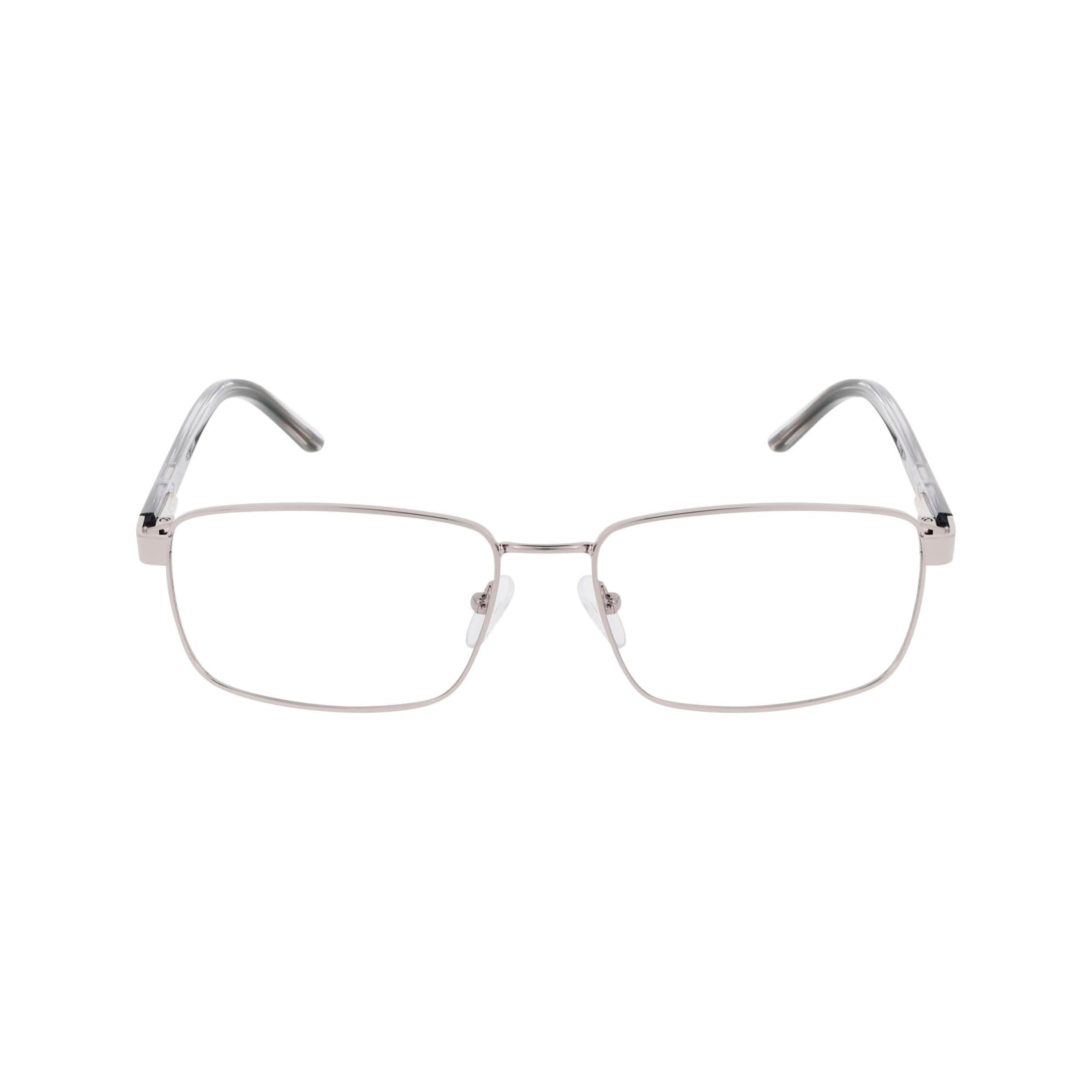 Front view of Duncan and Todd frame FONTHILL5817C1shiny-silver#color_shiny silver