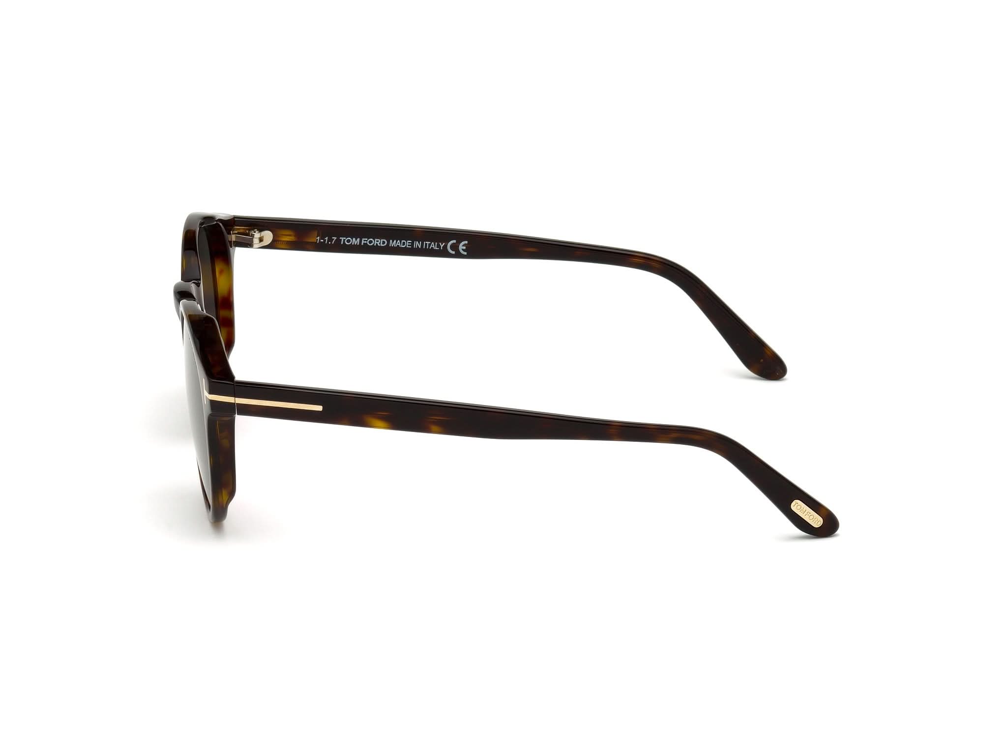 Tortoiseshell eyeglasses on a white background#color_dunkel Havana
