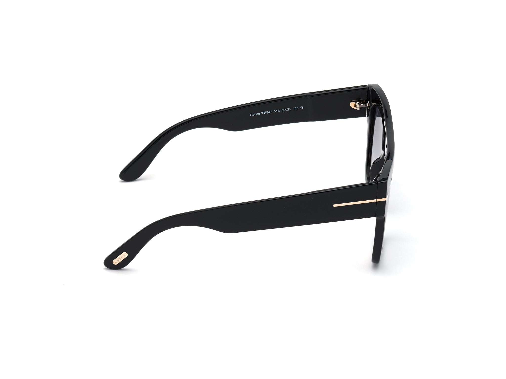 90 deg view of Tom Ford Renee 1#color_Shiny Back