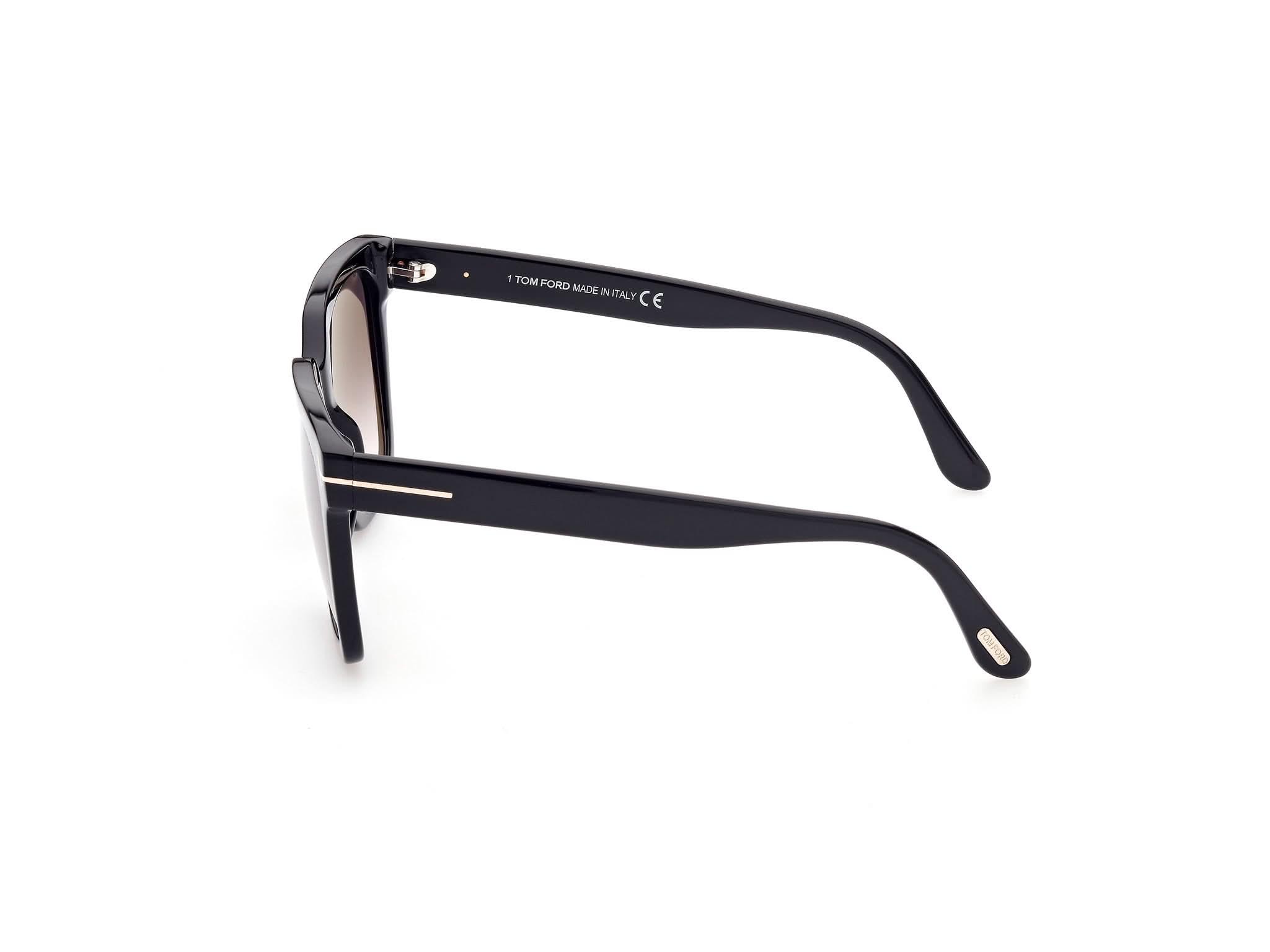Side View of Tom Ford Selby 1#color_Shiny Back