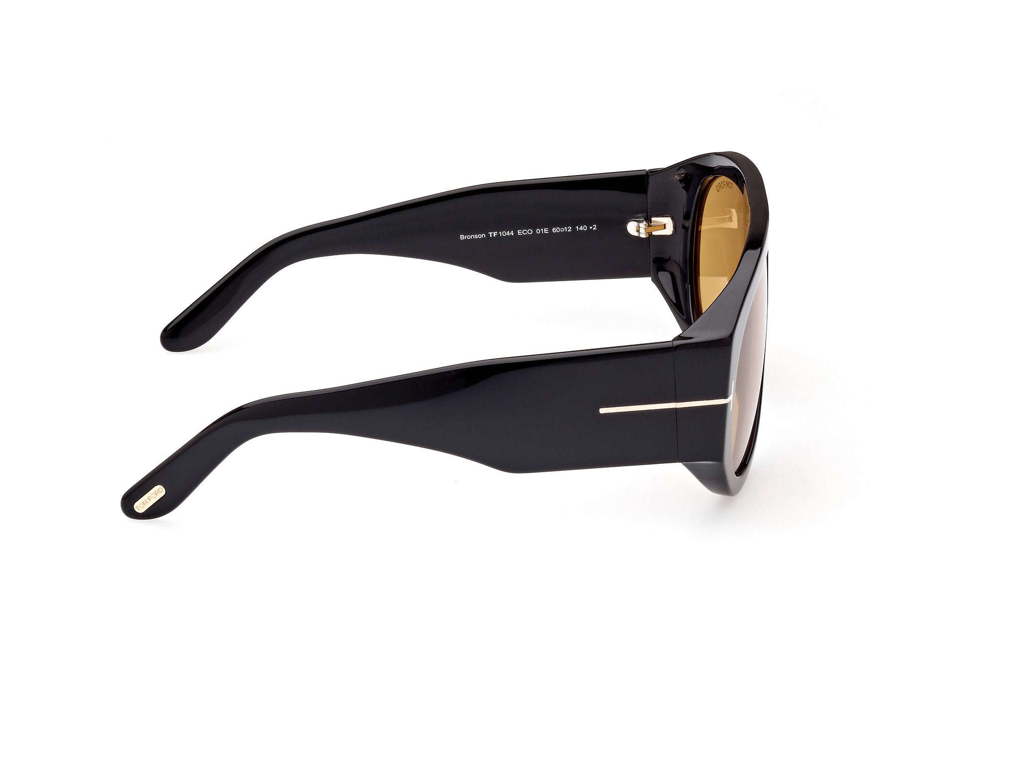 90 deg view of Tom Ford Bronson 1#color_Shiny Back