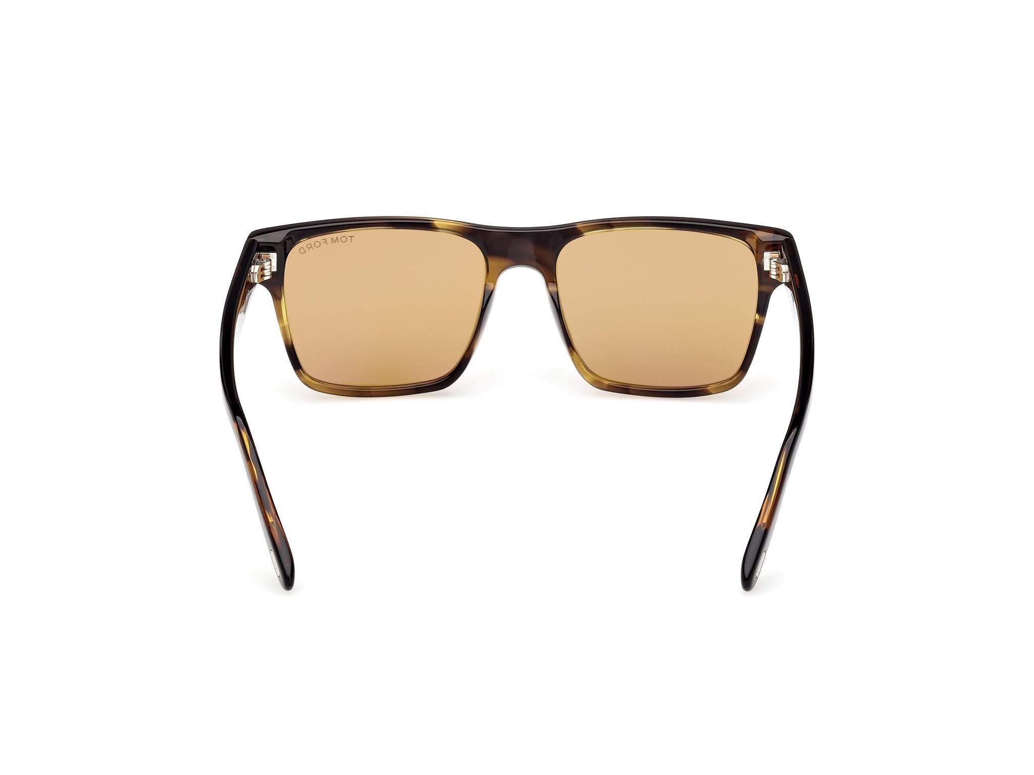 Back view of Tom Ford Calder 1#color_Coloured Havana