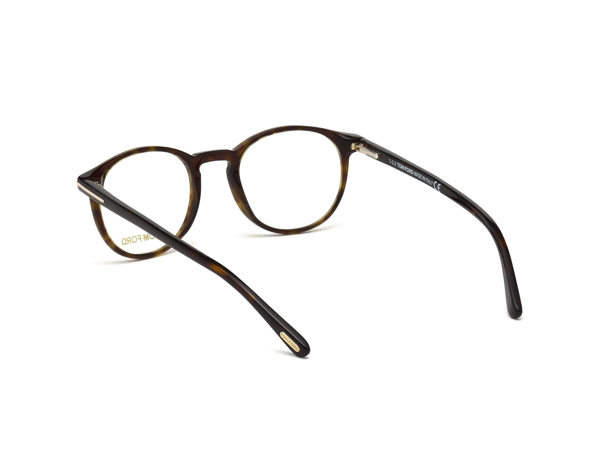 Back view of Tom Ford FT529052 1#color_dunkel havana