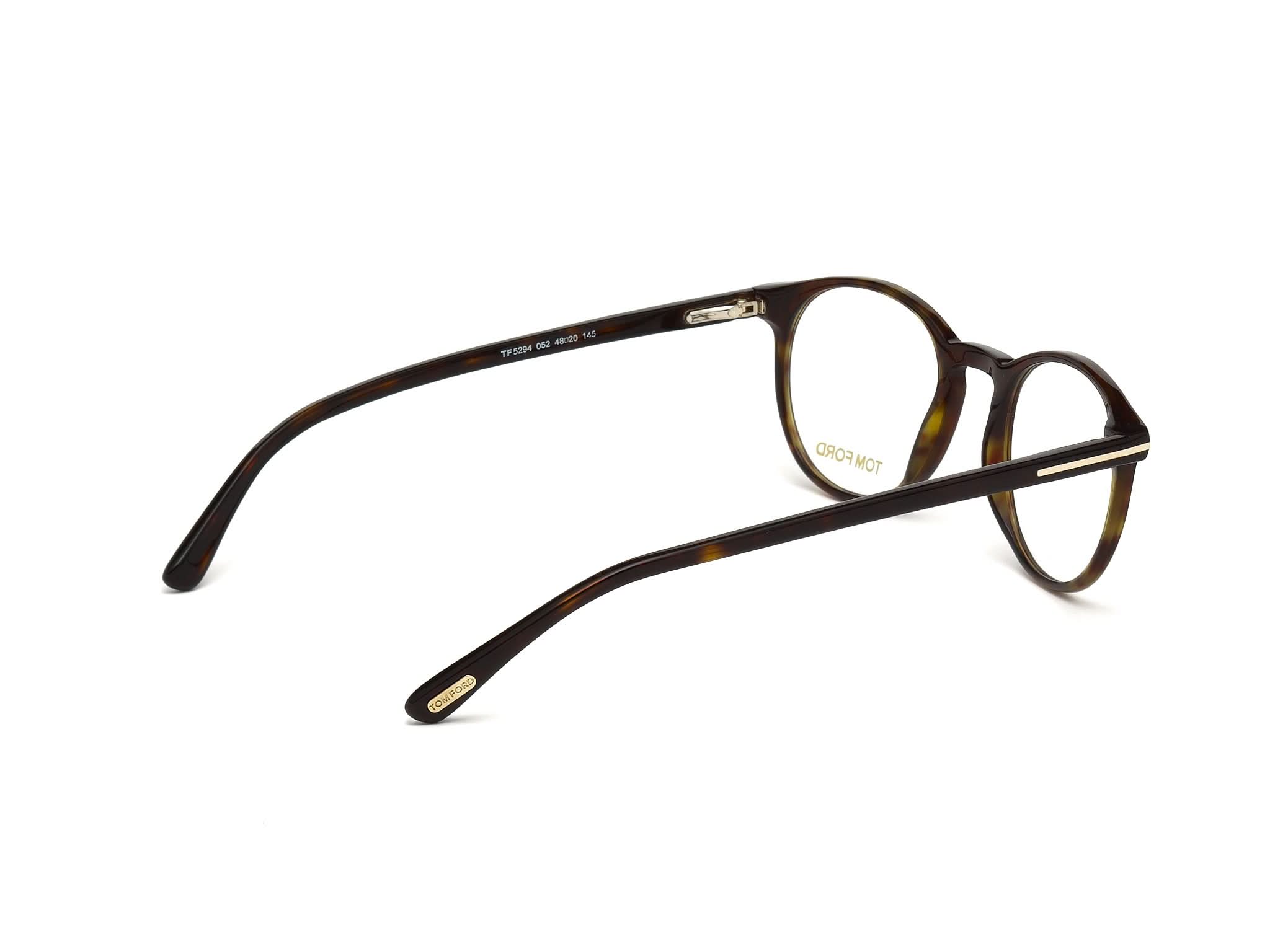 Diagnoal Side view of Tom Ford FT529052 1#color_dunkel havana