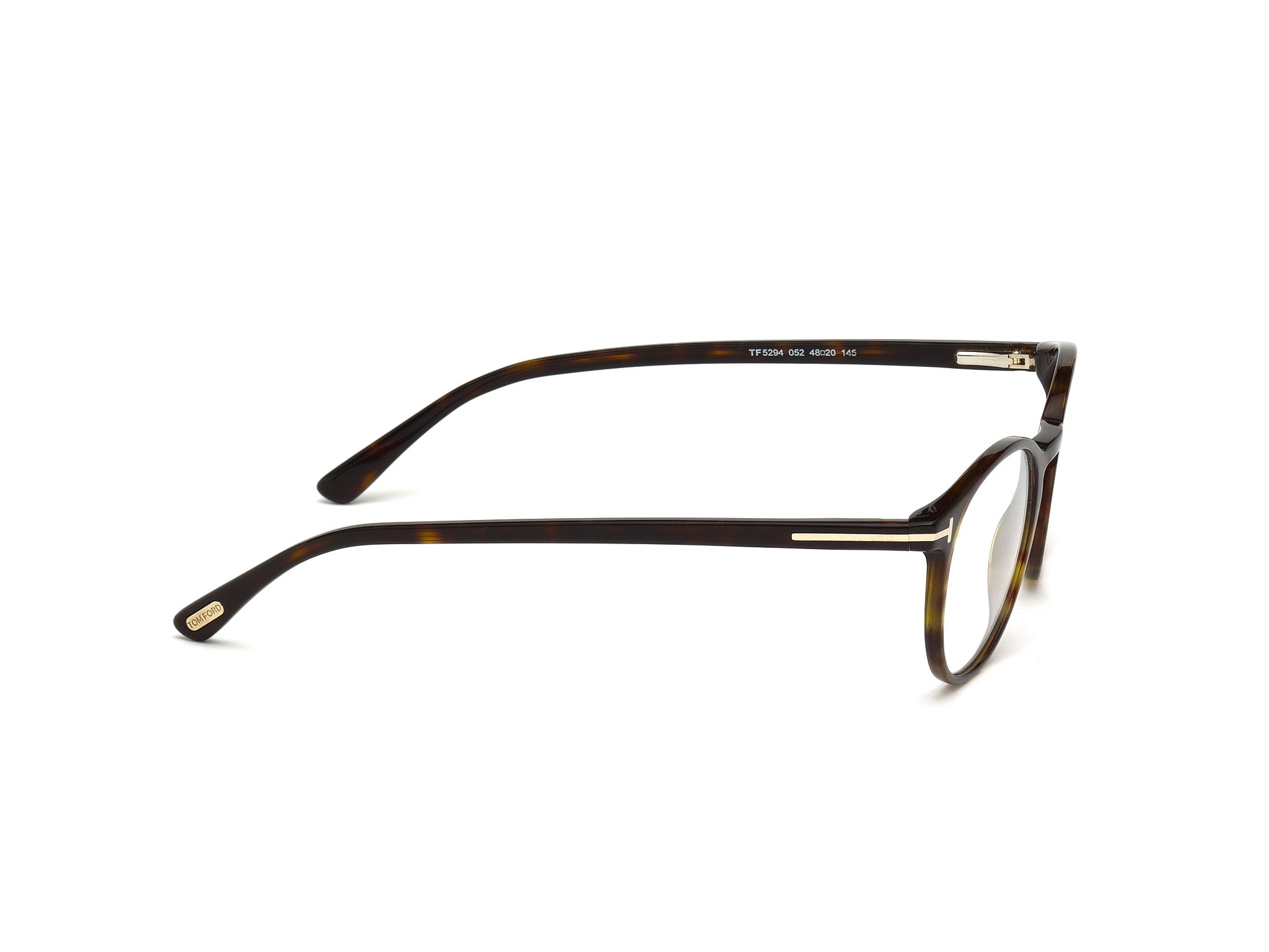 Side View of Tom Ford FT529052 1#color_dunkel havana