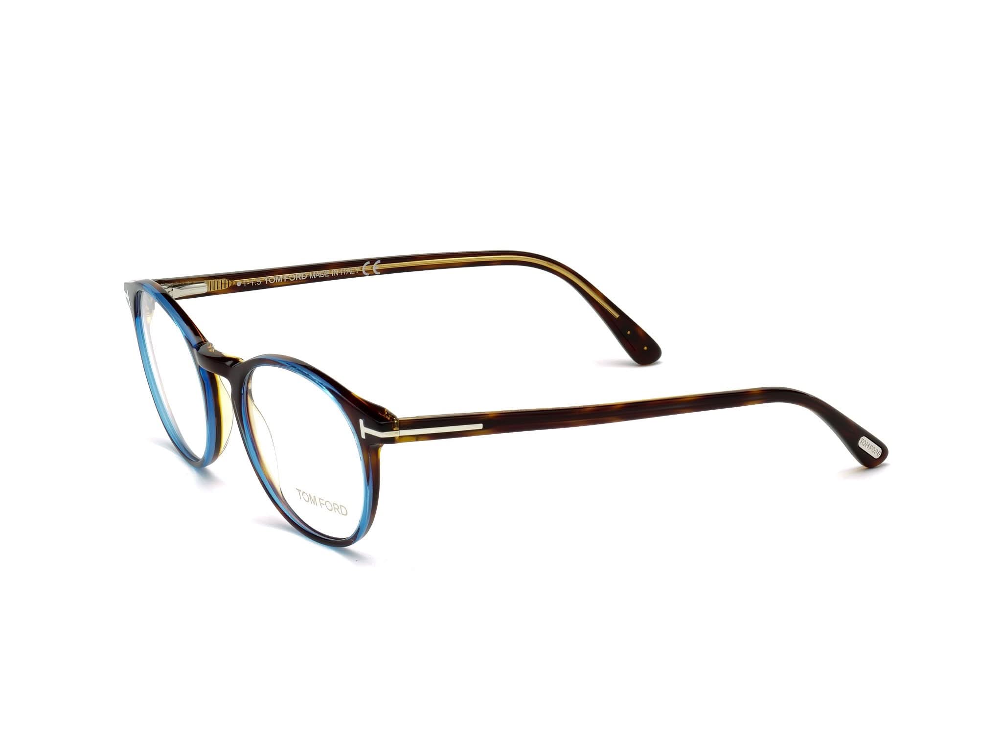 Back view of Tom Ford FT529052 1#color_havana