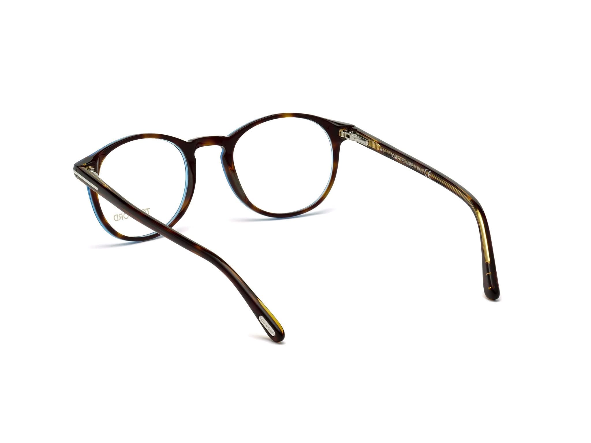 Side View of Tom Ford FT529052 1#color_havana