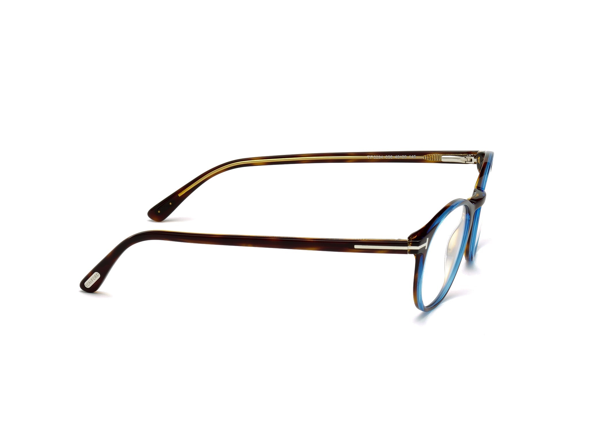 Right side view of Tom Ford FT529052 1#color_havana