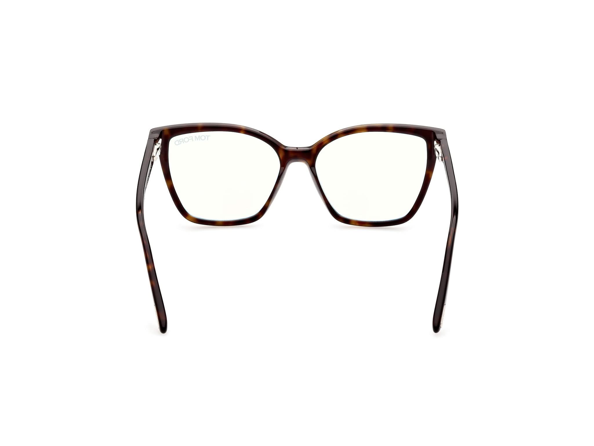 Back view of Tom Ford FT5812 1#color_havana