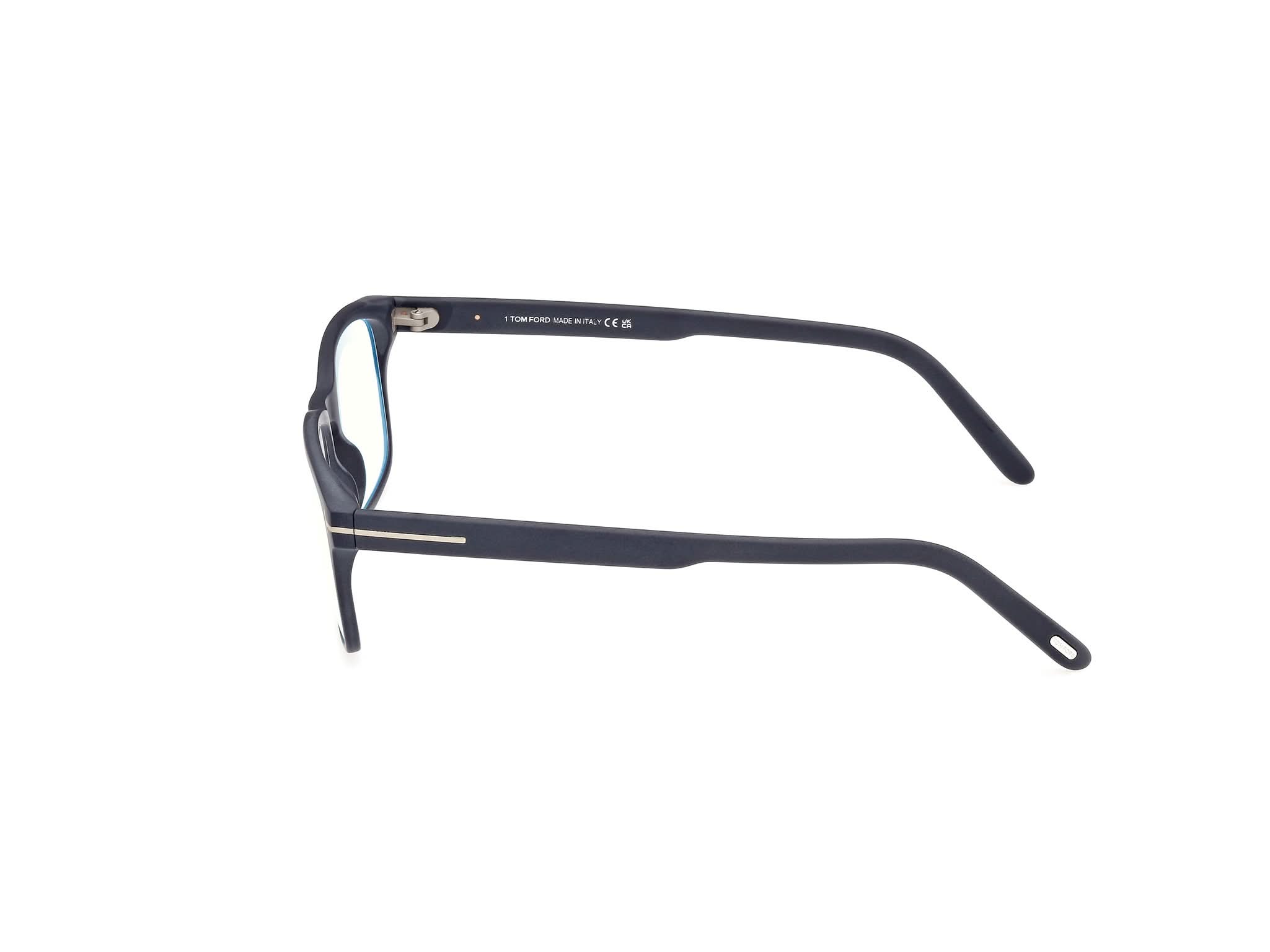 90 deg view of Tom Ford FT5938 1#color_matte blue