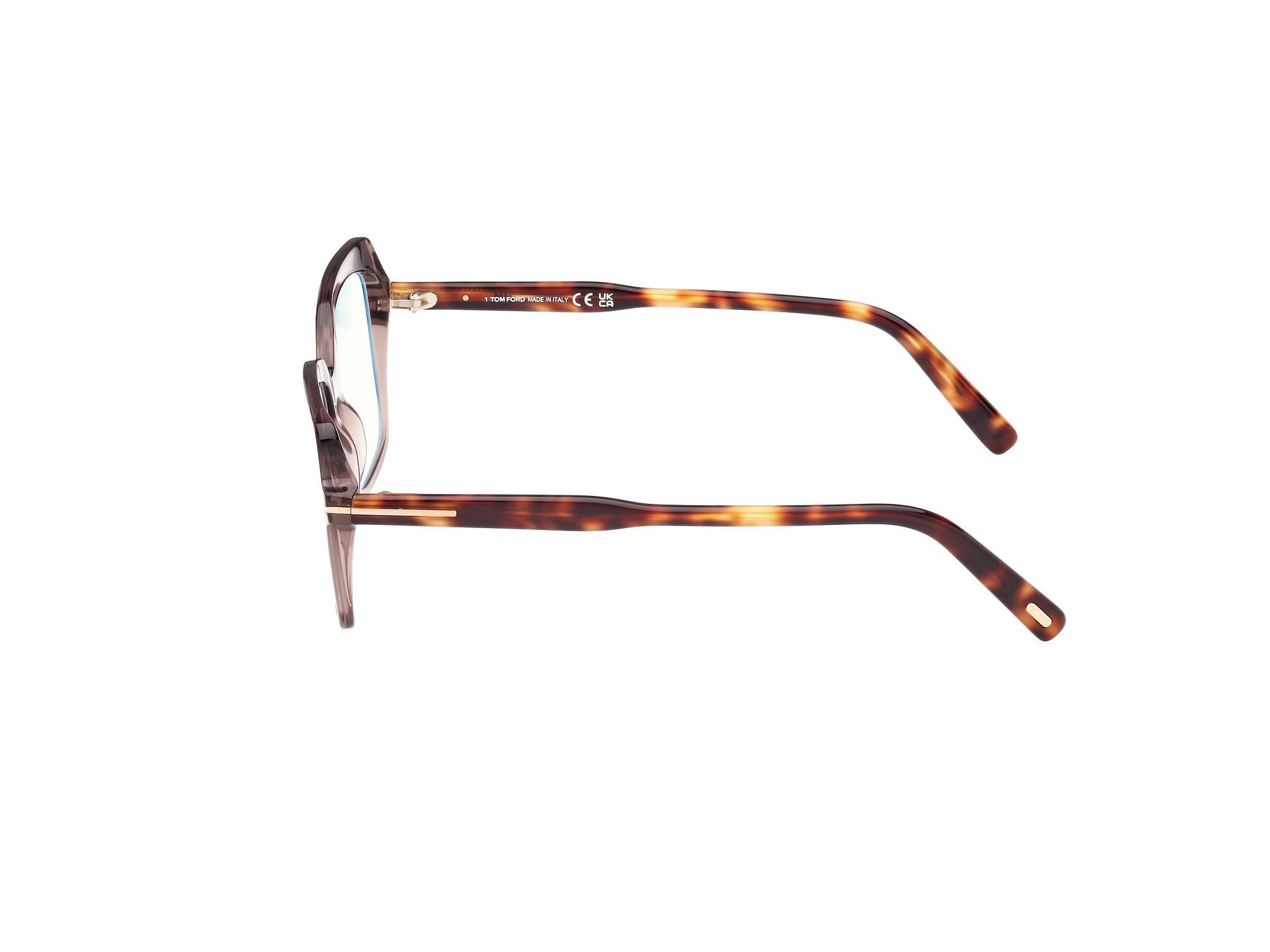 90 deg view of Tom Ford FT5938 1#color_matte blue