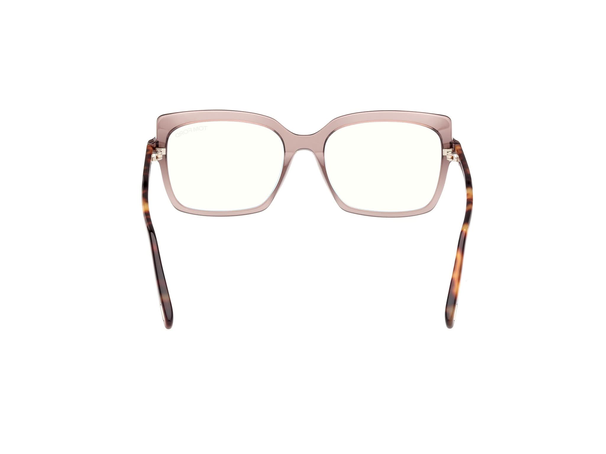 Back view of Tom Ford FT5938 1#color_matte blue