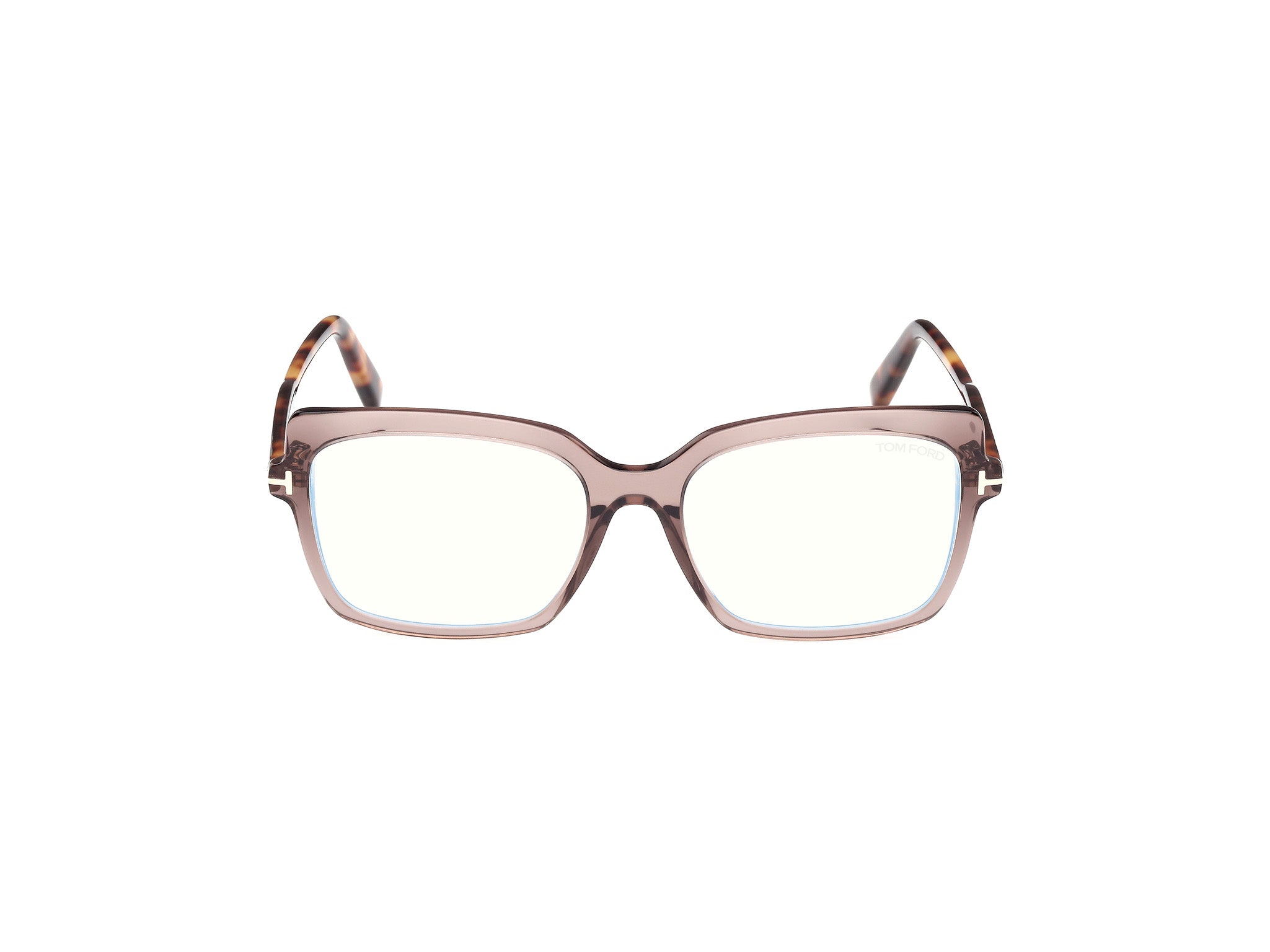 Front view of Tom Ford FT5938 1#color_matte blue