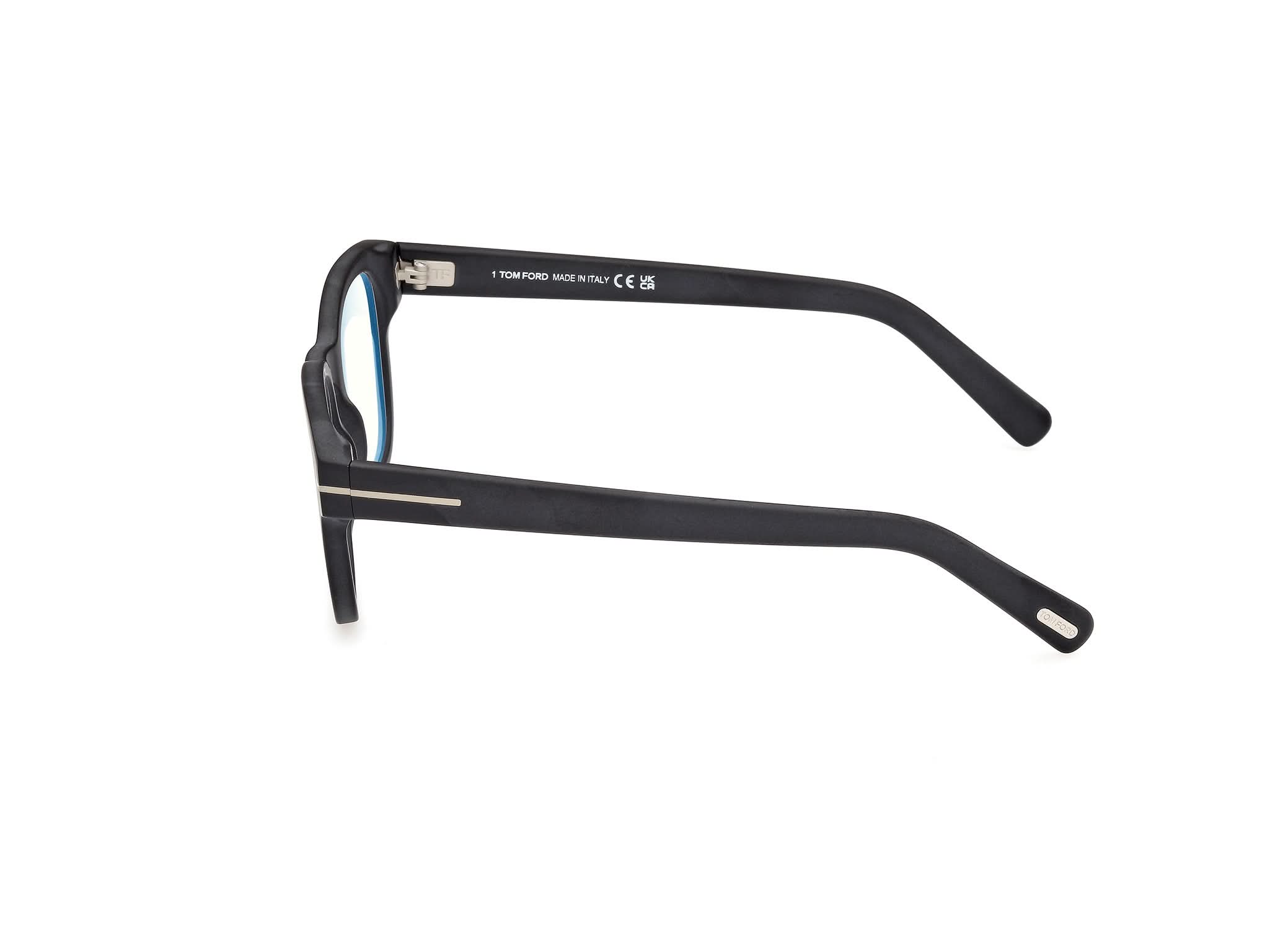 Right side view of Tom Ford FT5977 1#color_matte black