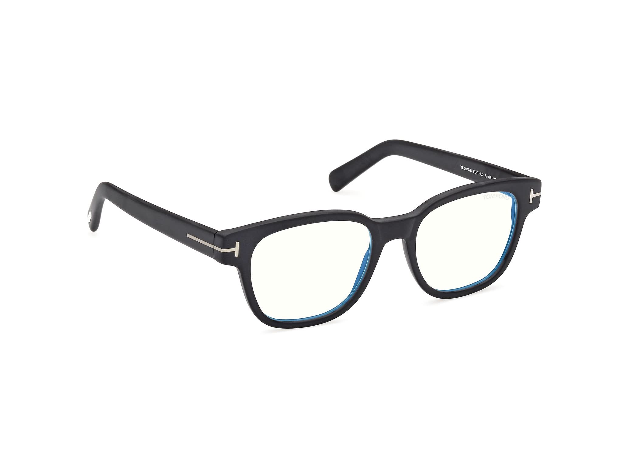 Back Side View of Tom Ford FT5977 1#color_matte black