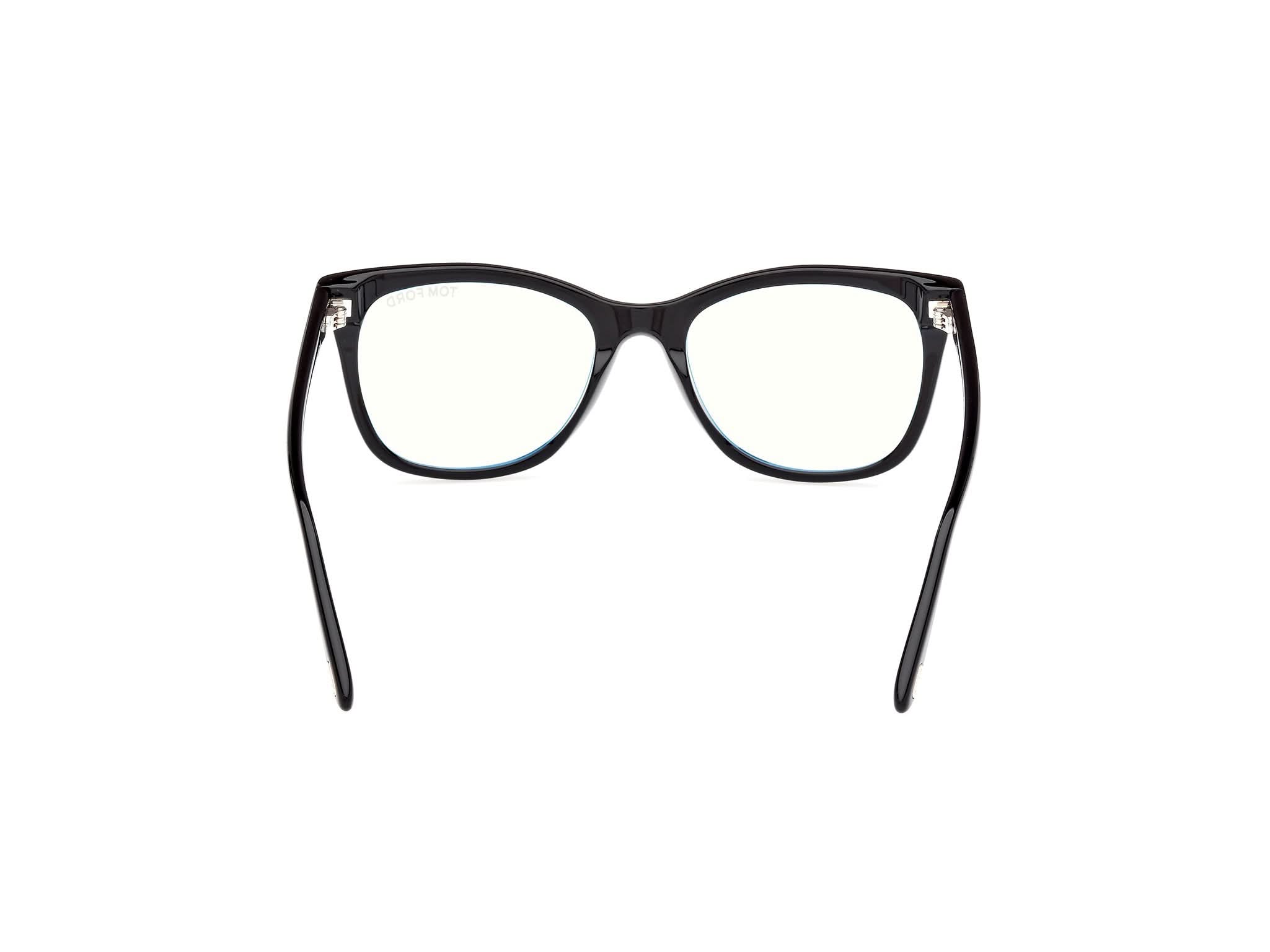 Back view of Tom Ford FT5986 1#color_shiny black