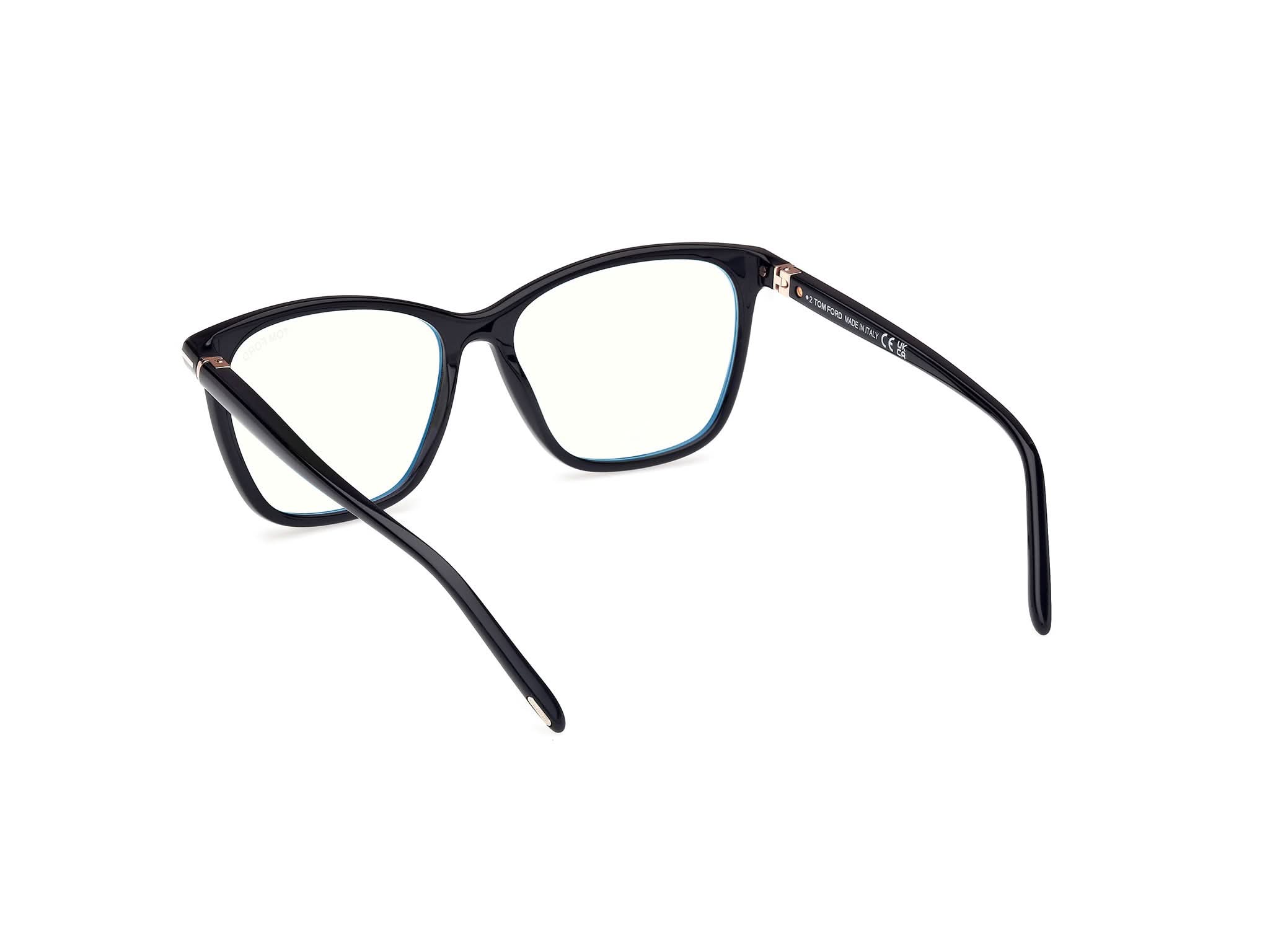 Back Side View of Tom Ford FT5986 1#color_shiny black