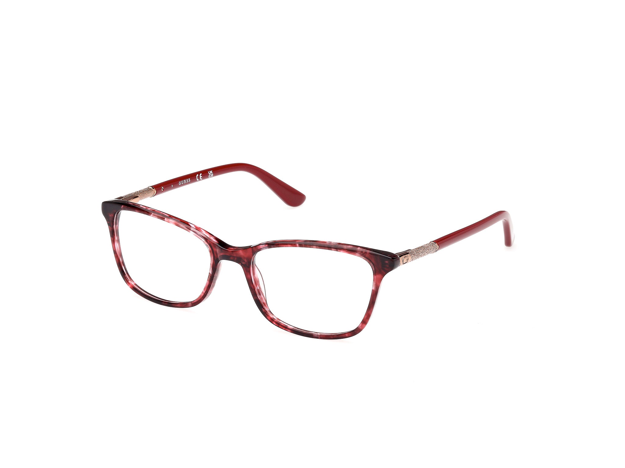 Front Side view of Guess GU2658 066 1#color_red havana