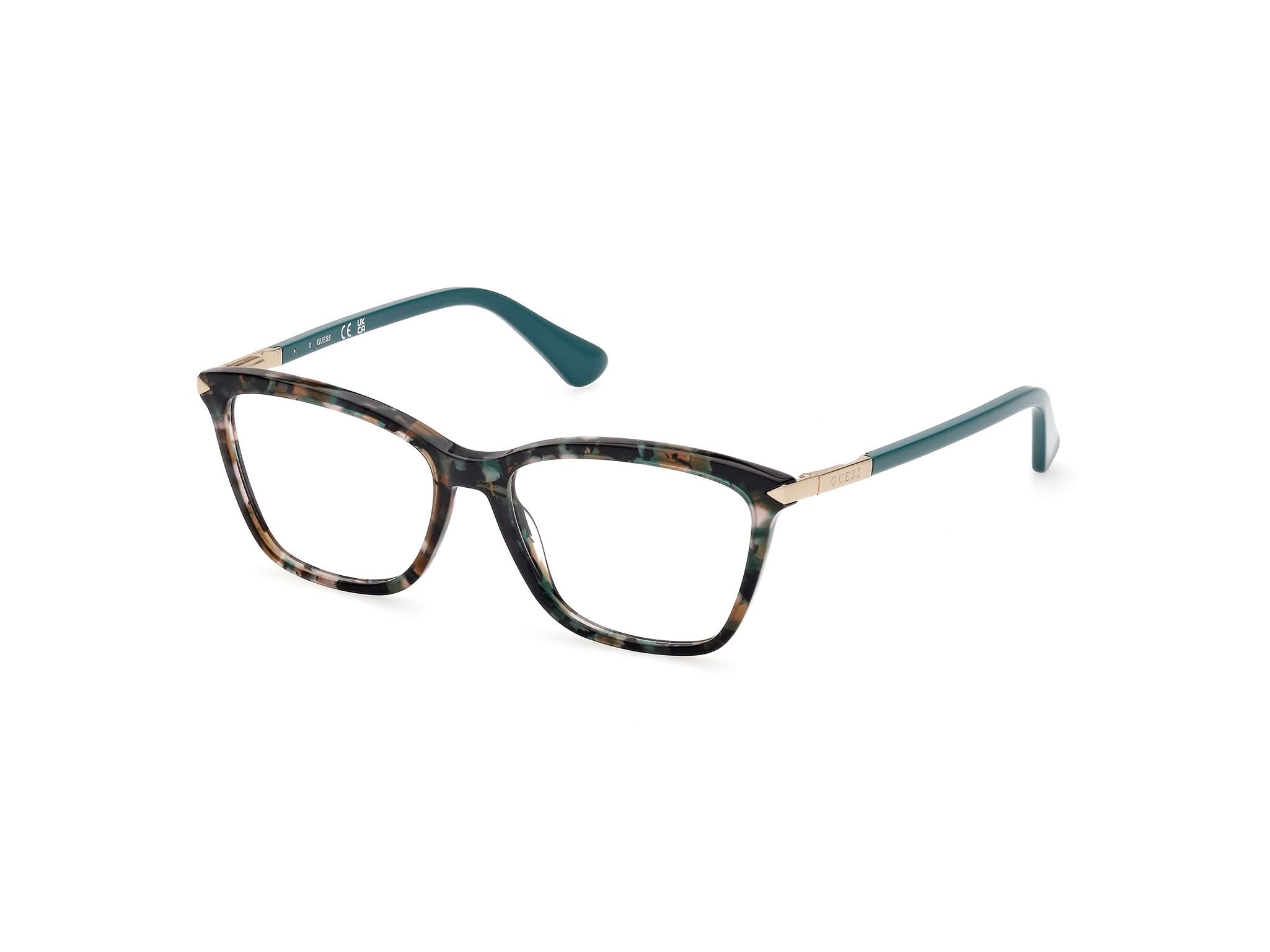 Front Right of Guess GU2880 1#color_green havana