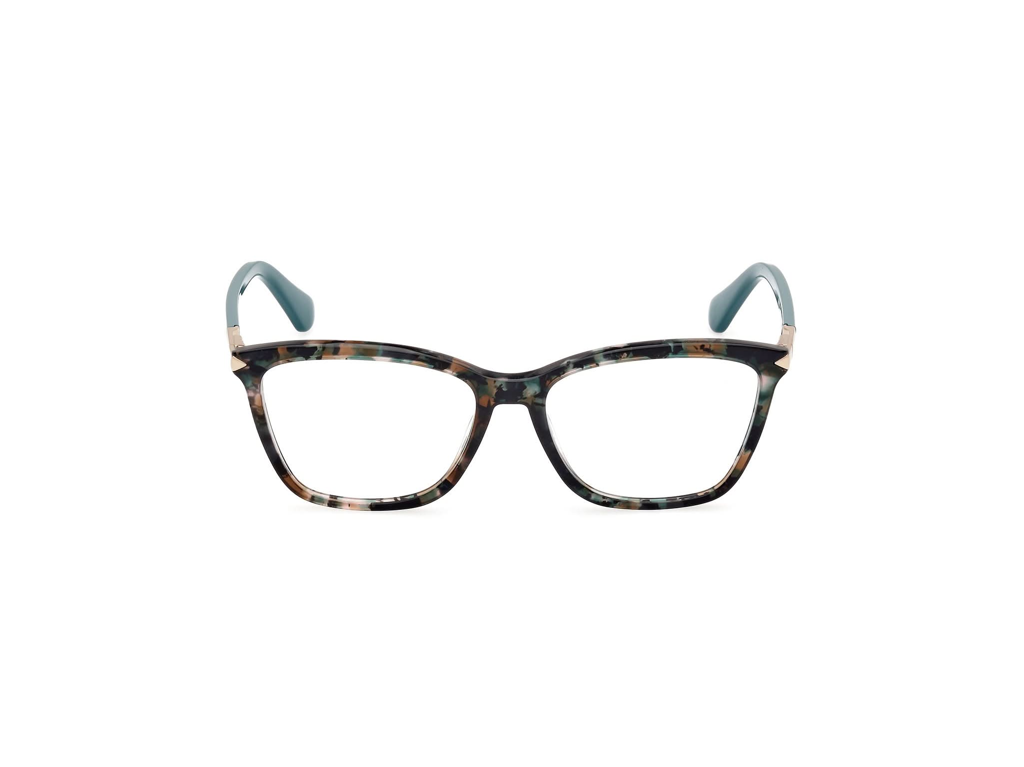 Front view of Guess GU2880 1#color_green havana