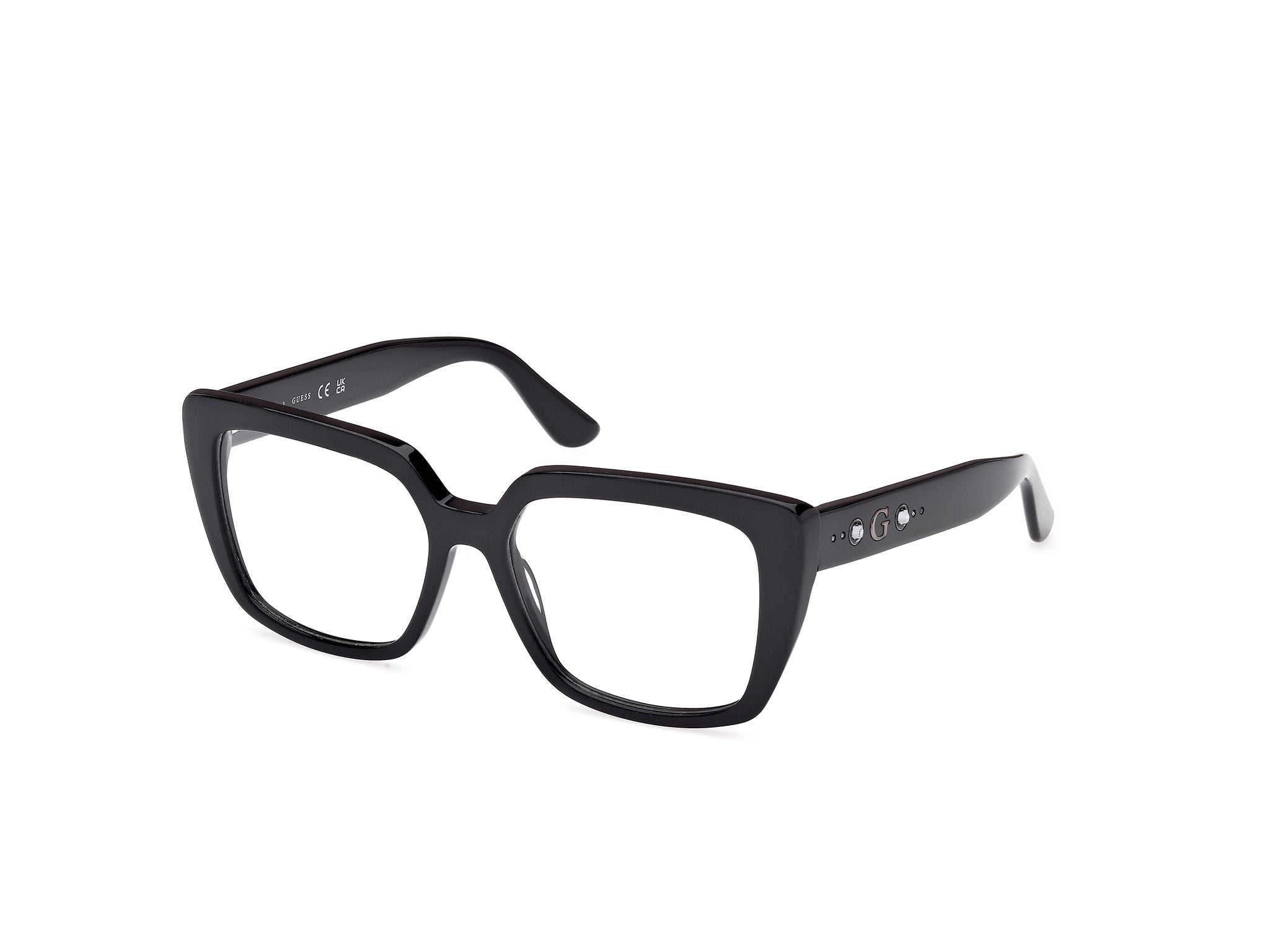Side view of Guess GU50174 1#color_shiny black