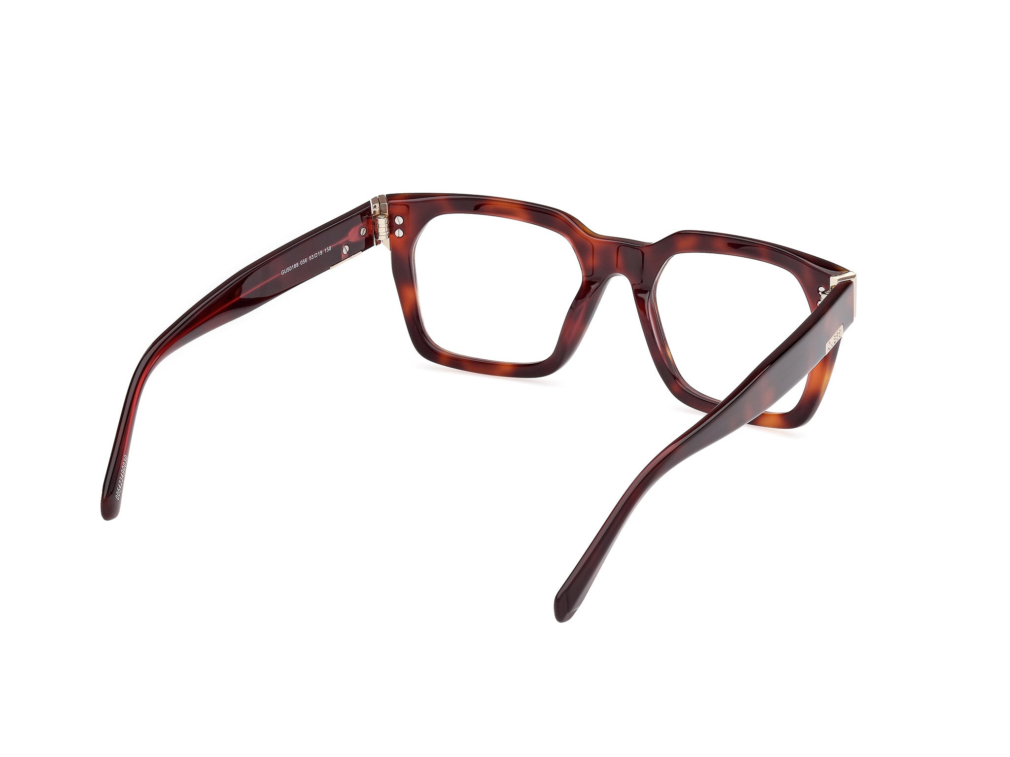 Front Side view of Guess GU50188 1#color_havana