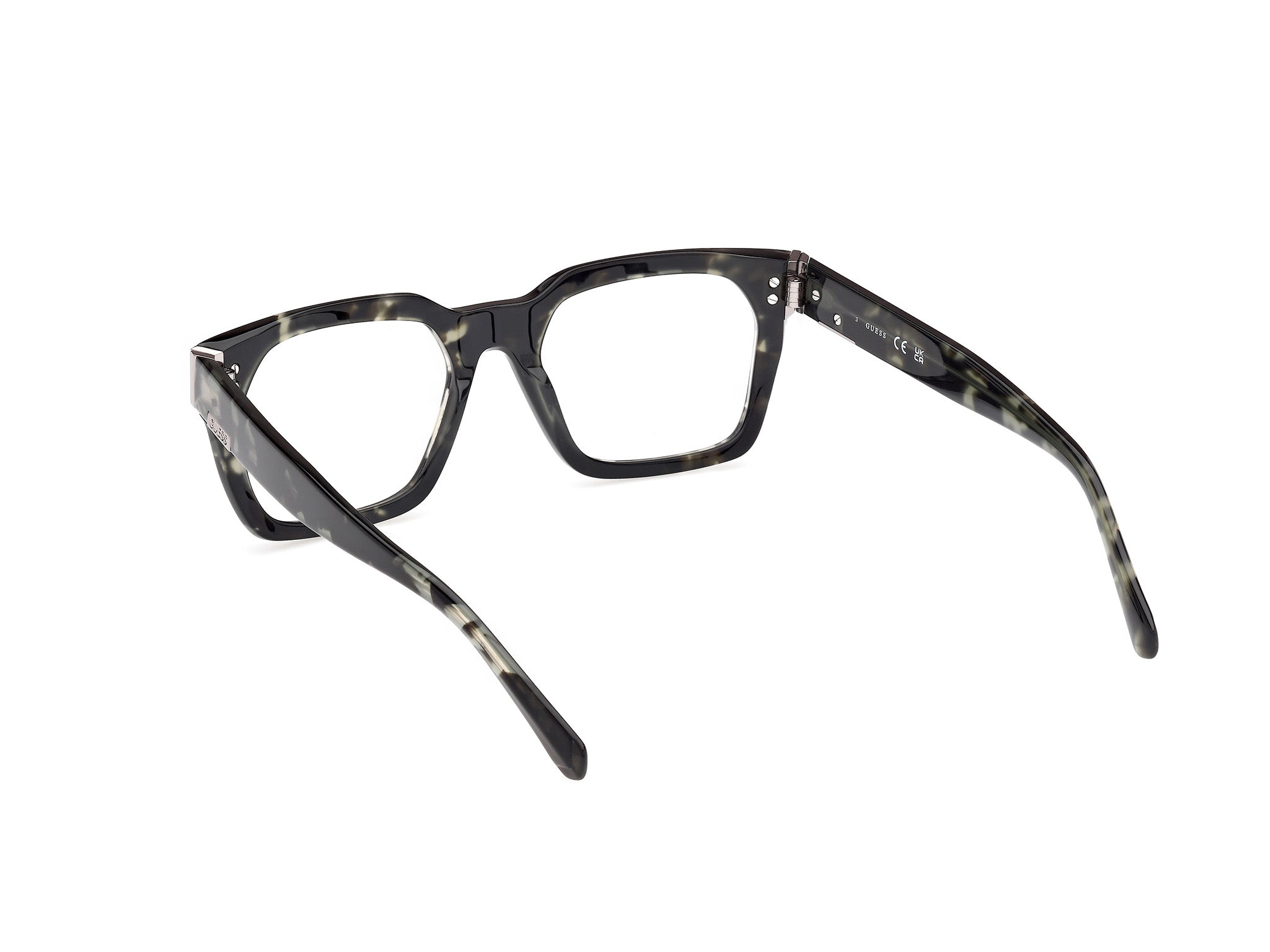 Front Side view of Guess GU50188 1#color_black havana