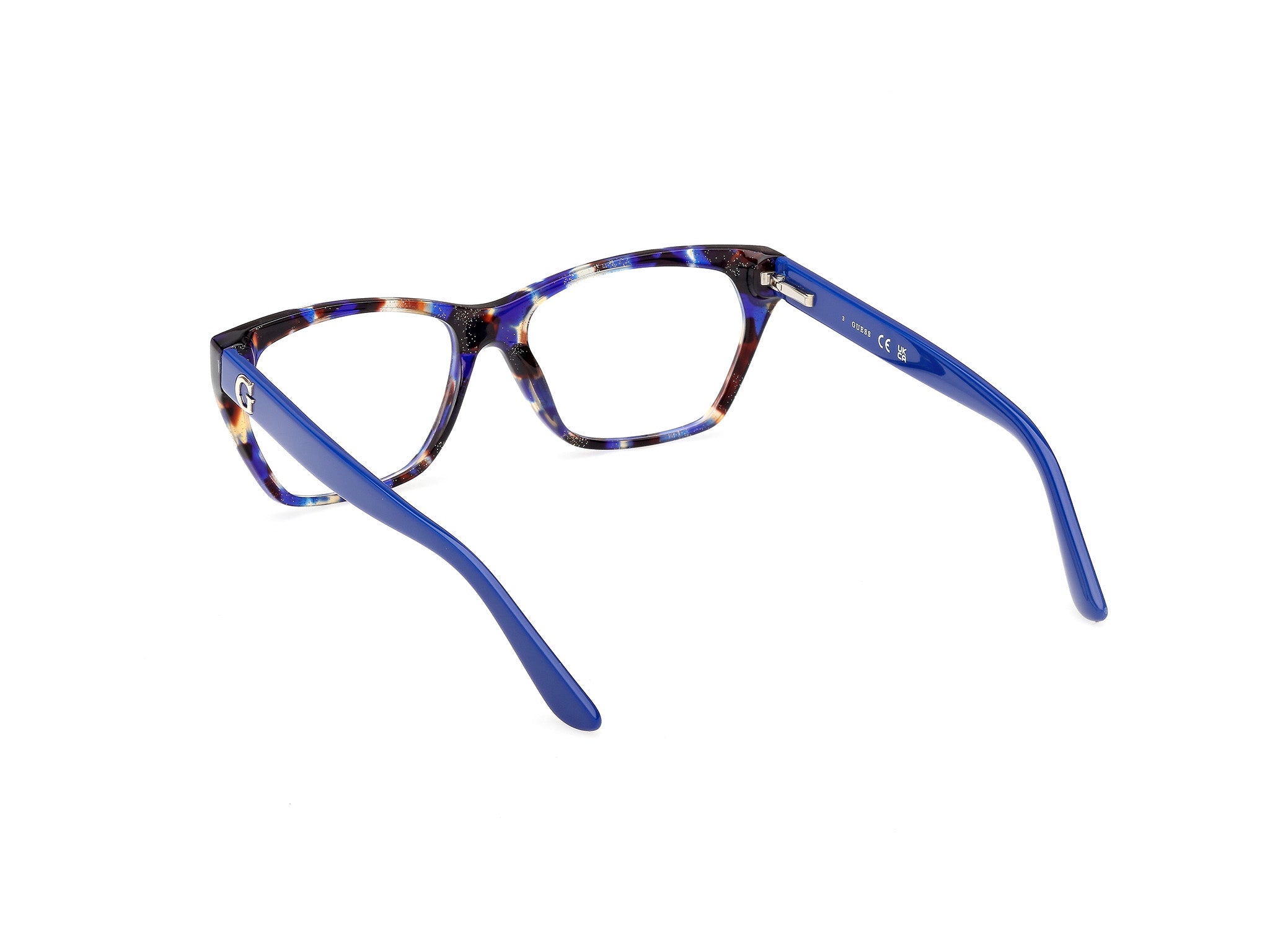 Side view of Guess GU50234 1#color_havana