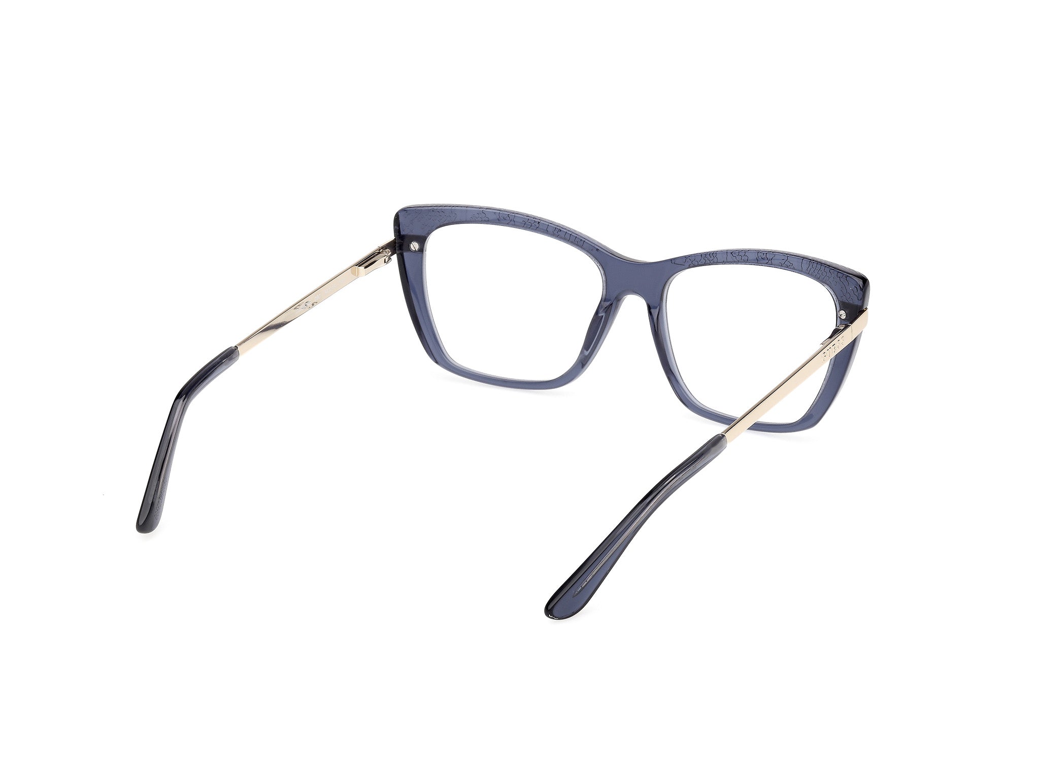Side Left view of Guess GU50246 1#color_blue steel