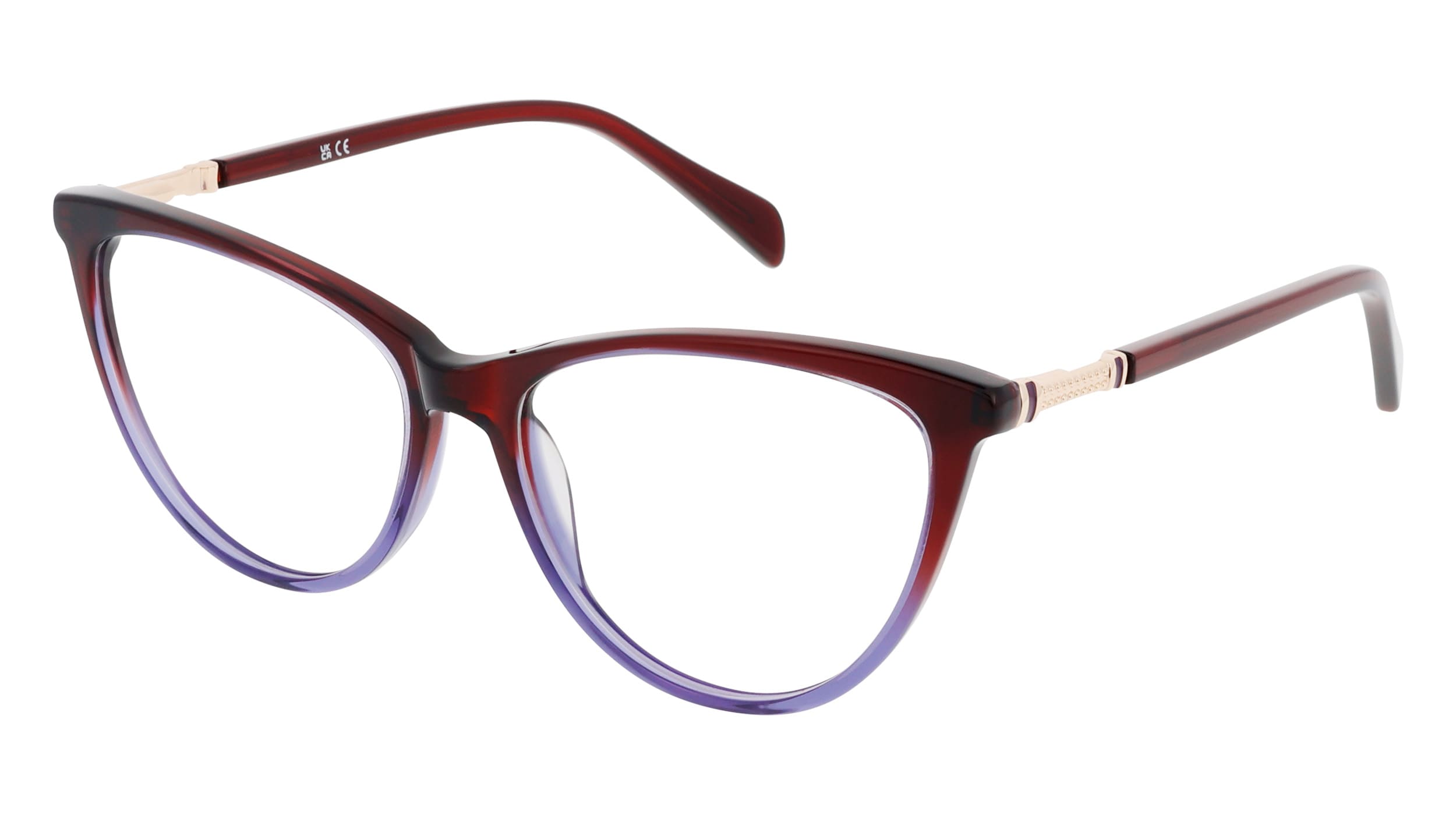 Angled view of Duncan and Todd frame ID3195316C2-wine#color_wine