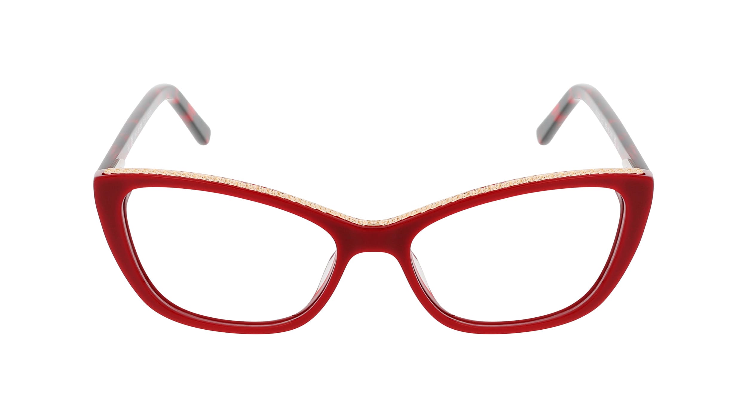 Front view of Duncan and Todd frame ID3305516C2shiny-red#color_shiny red