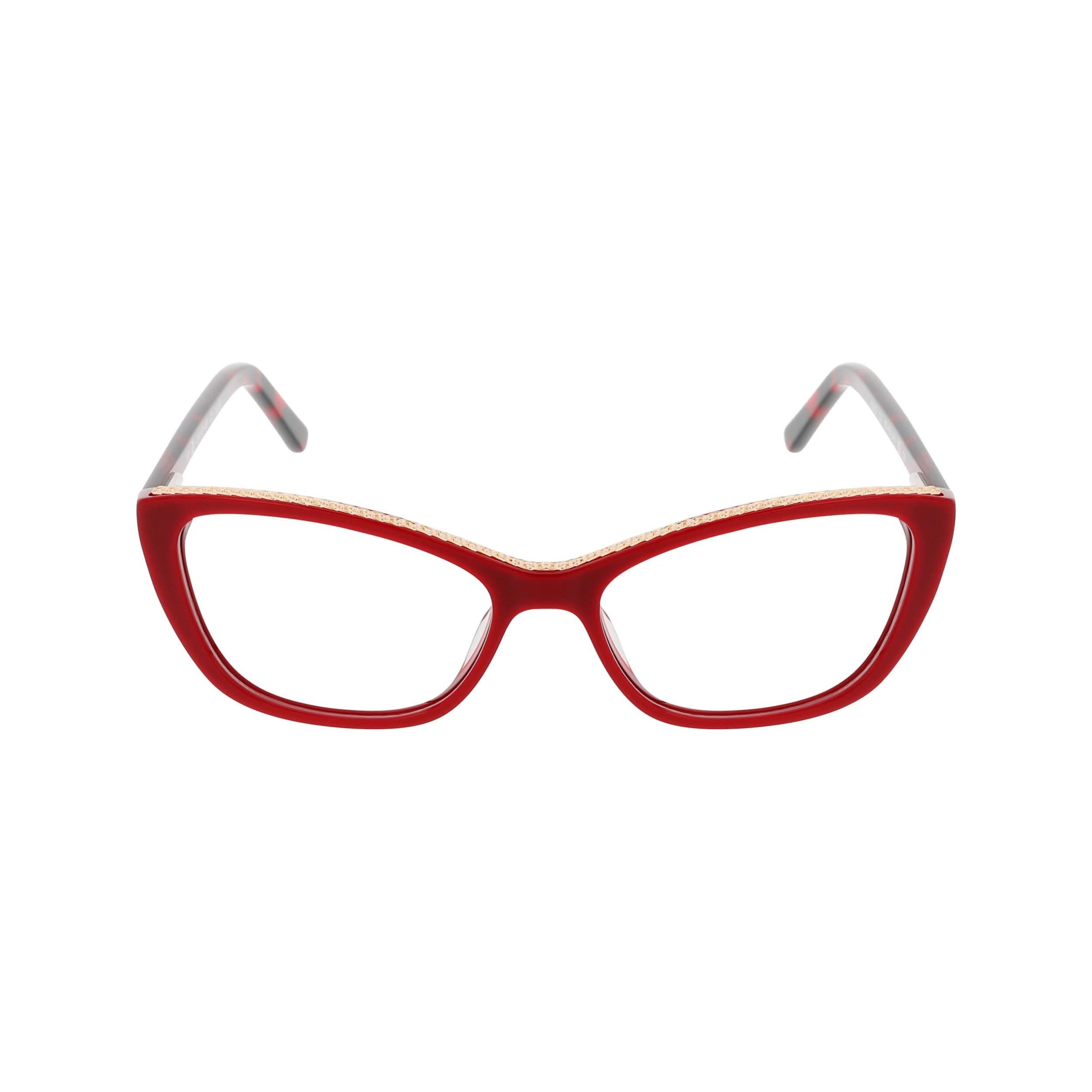 Front view of Duncan and Todd frame ID3305516C2shiny-red#color_shiny red