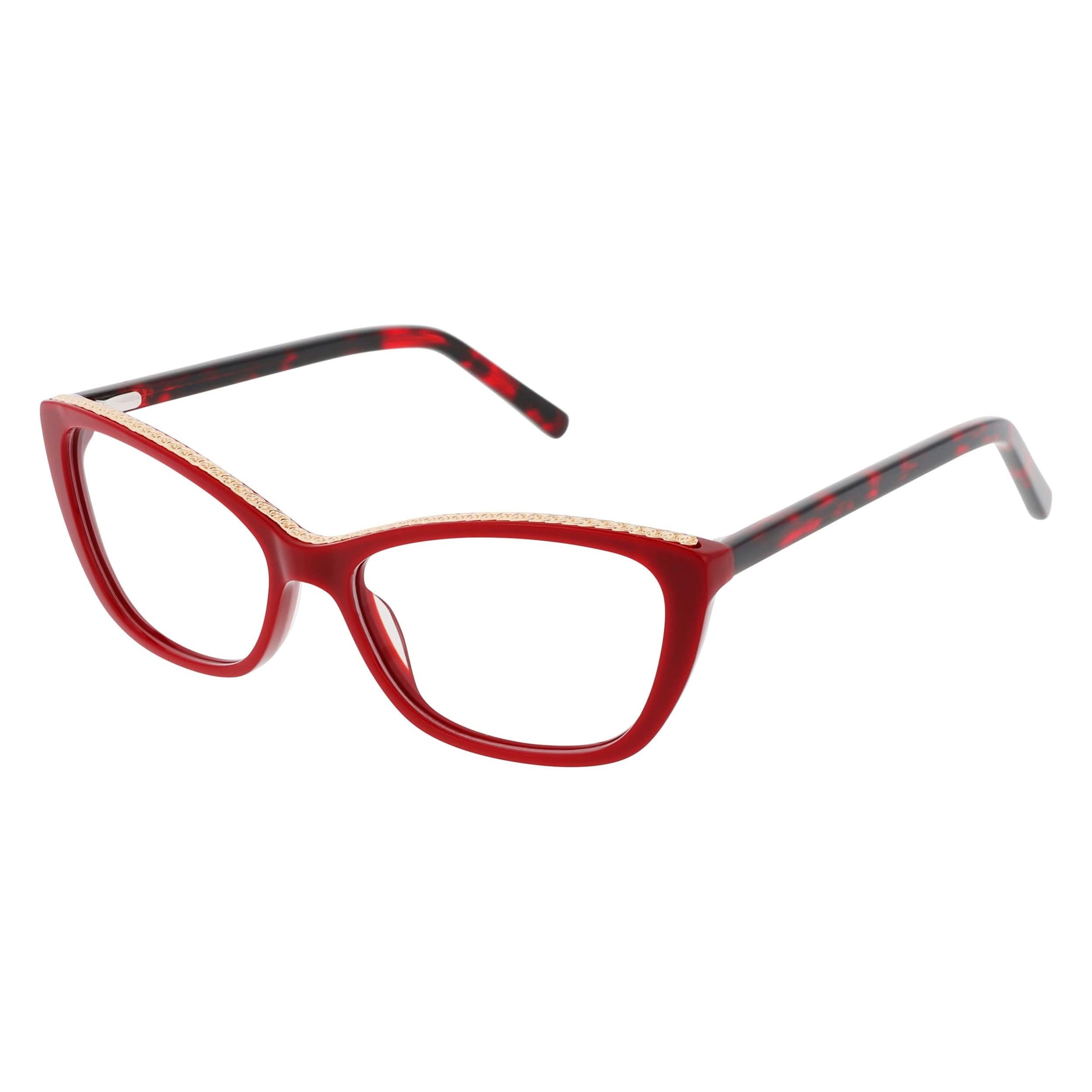 Angled view of Duncan and Todd frame ID3305516C2-shiny-red#color_shiny red