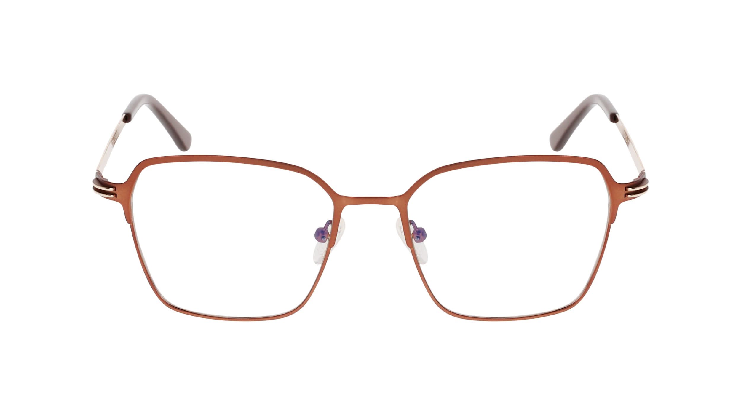 Front view of Duncan and Todd frame ID3325317C2matte-bronze-gold#color_matte bronze gold