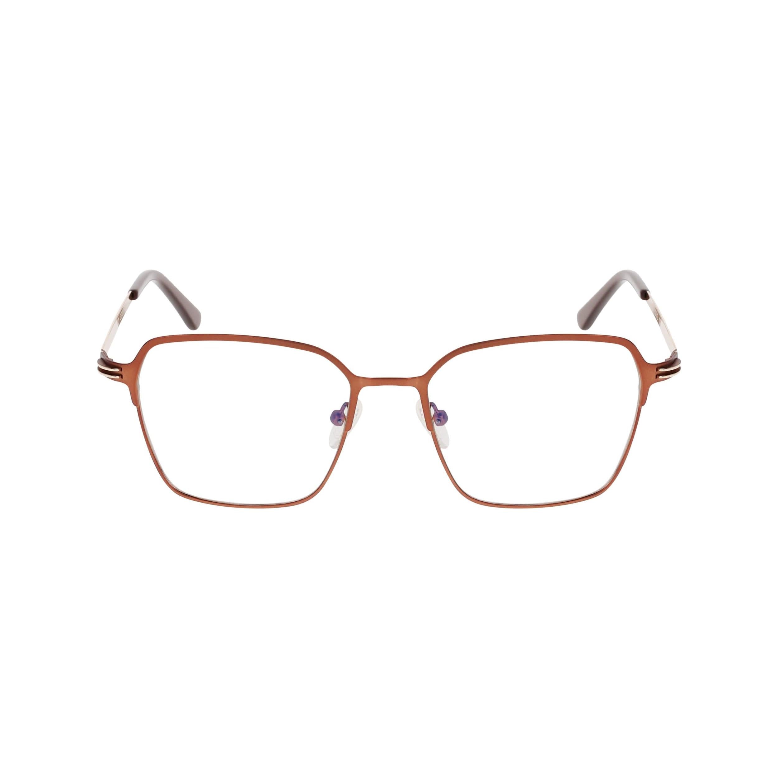 Front view of Duncan and Todd frame ID3325317C2matte-bronze-gold#color_matte bronze gold