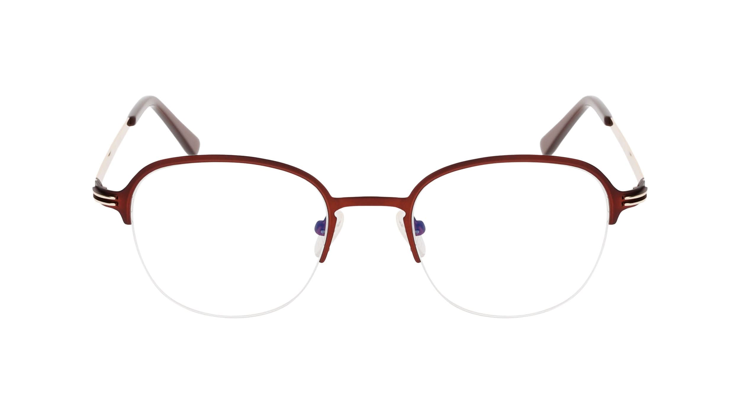 Front view of Duncan and Todd frame ID3335121C2matte-bronze-gold#color_matte bronze gold