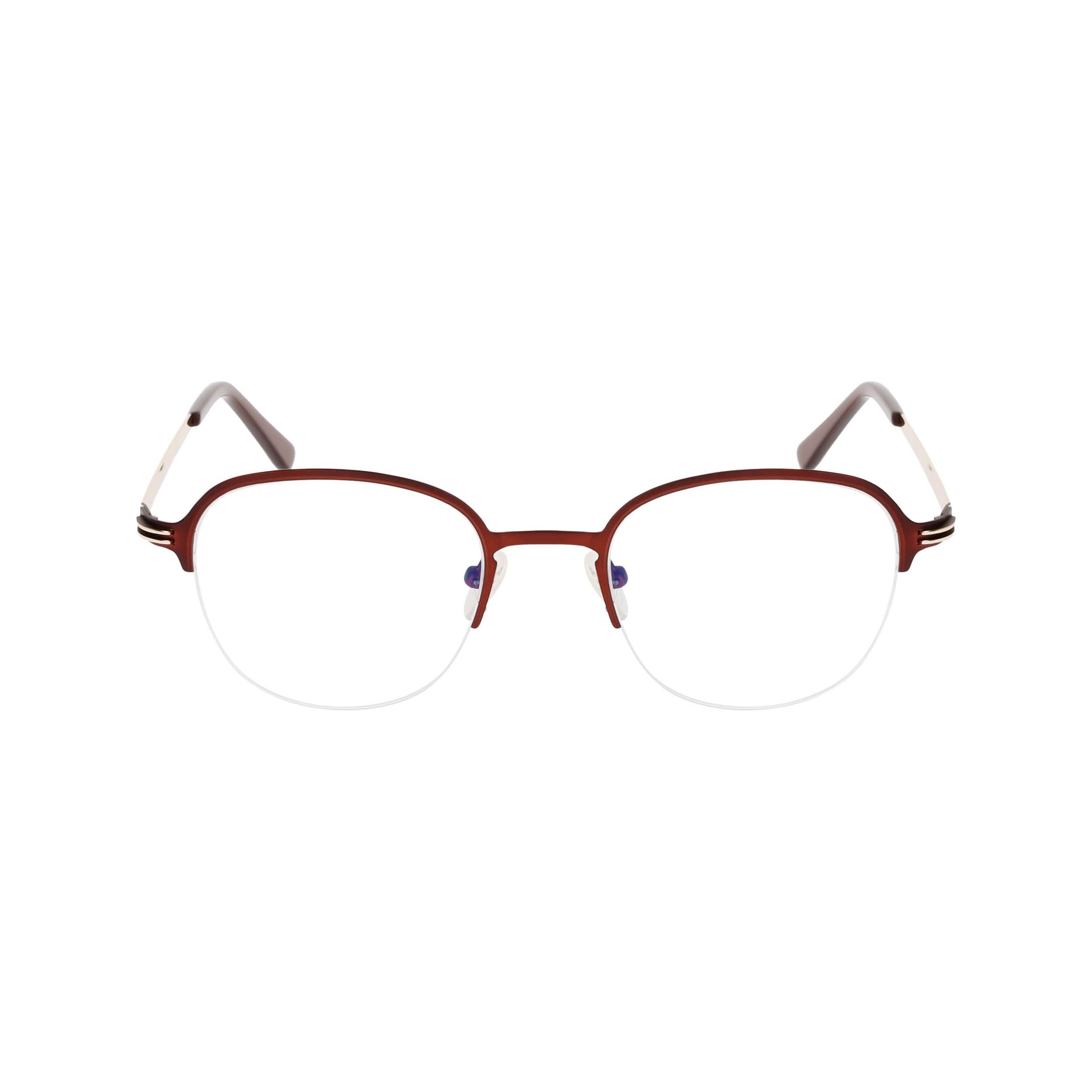 Front view of Duncan and Todd frame ID3335121C2matte-bronze-gold#color_matte bronze gold