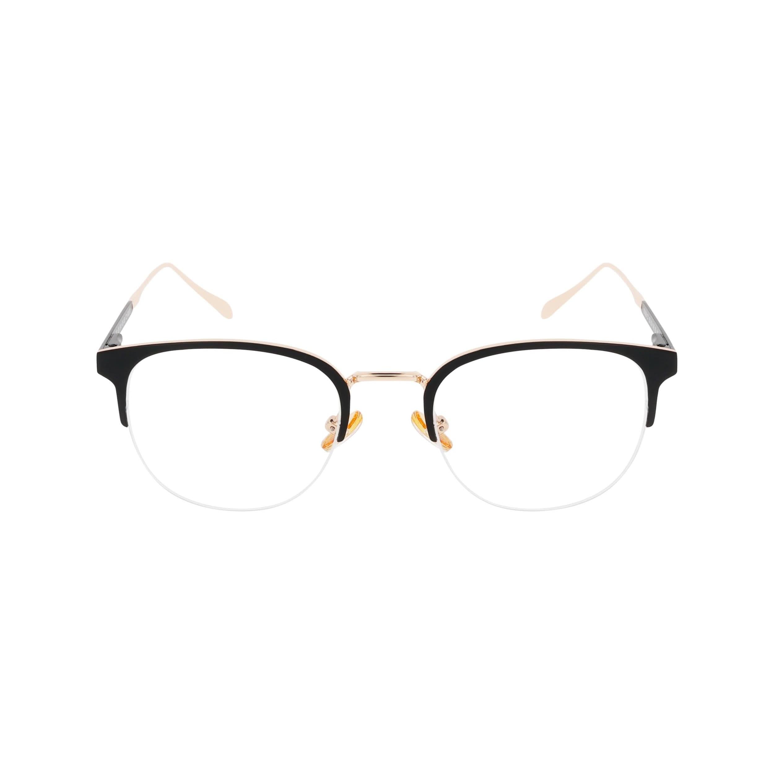 Front view of Duncan and Todd frame ID3395020C1matte-black-gold#color_matte black gold