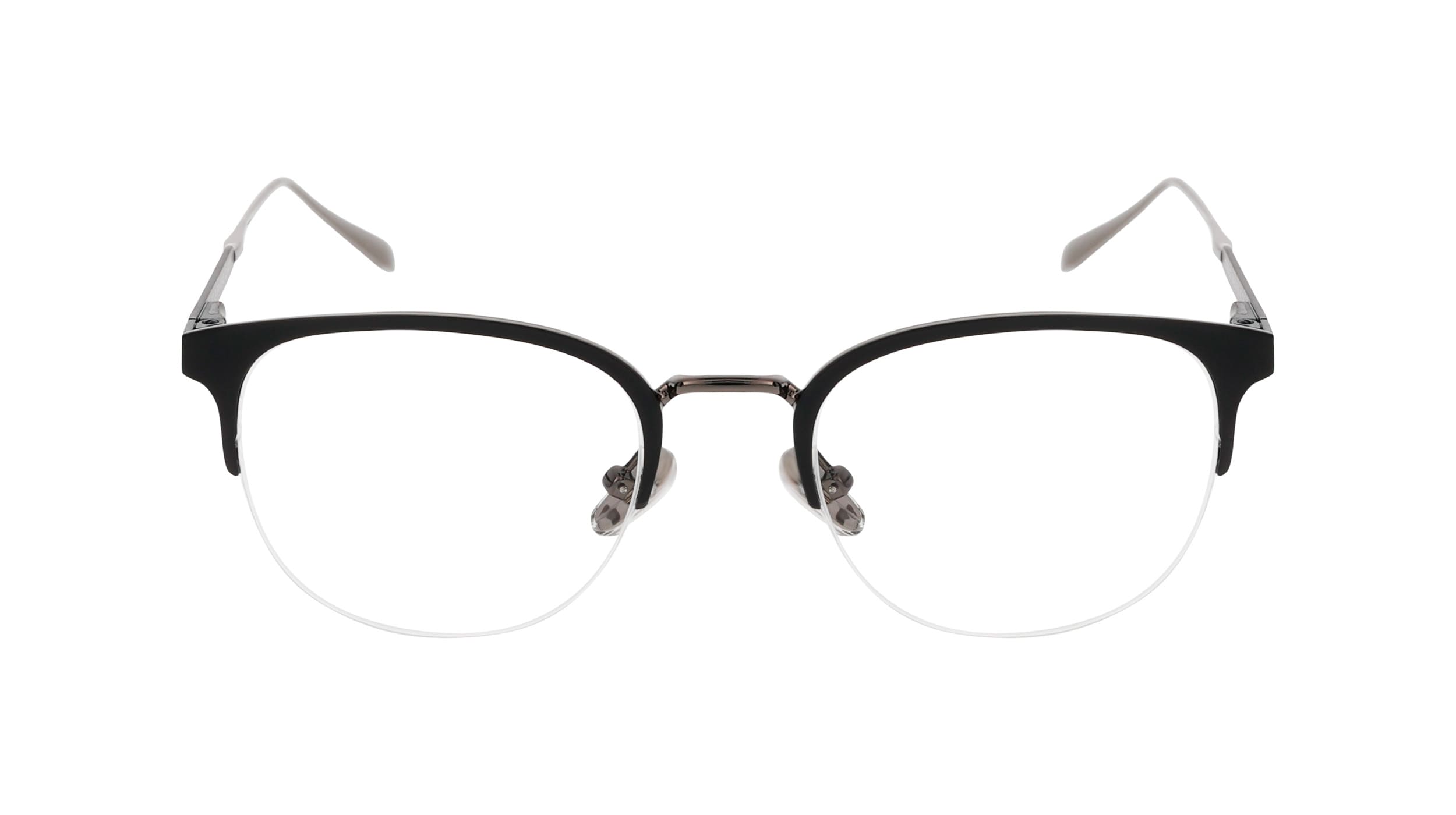 Front view of Duncan and Todd frame ID3395020C2matte-black-dark-gun#color_matte black dark gun