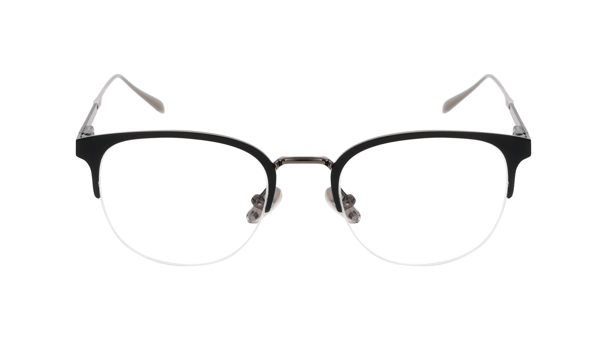 Front view of Duncan and Todd frame ID3395020C2matte-black-dark-gun#color_matte black dark gun
