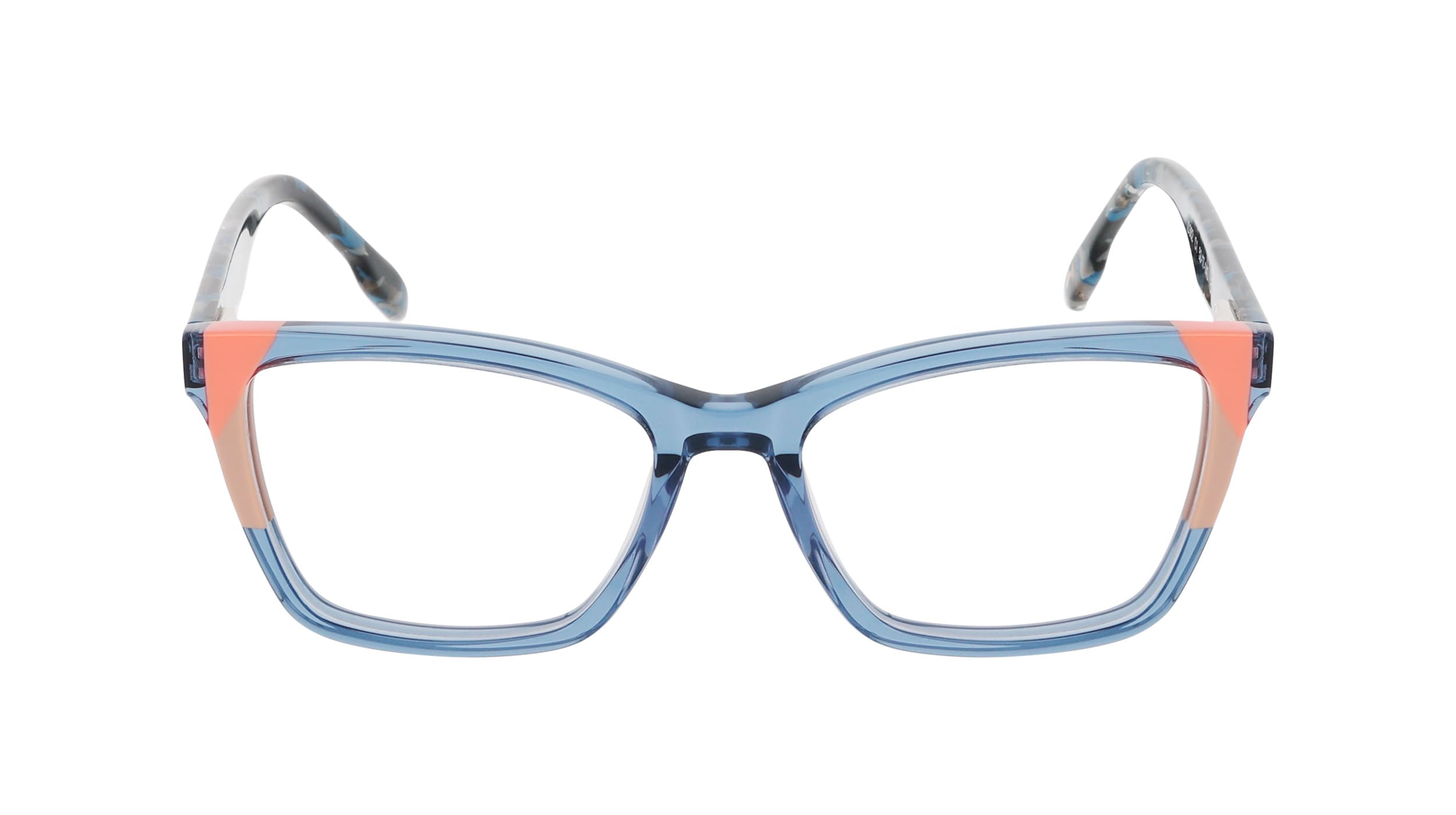 Front view of Duncan and Todd frame ID3625217C1transparent-blue-mix#color_transparent blue mix